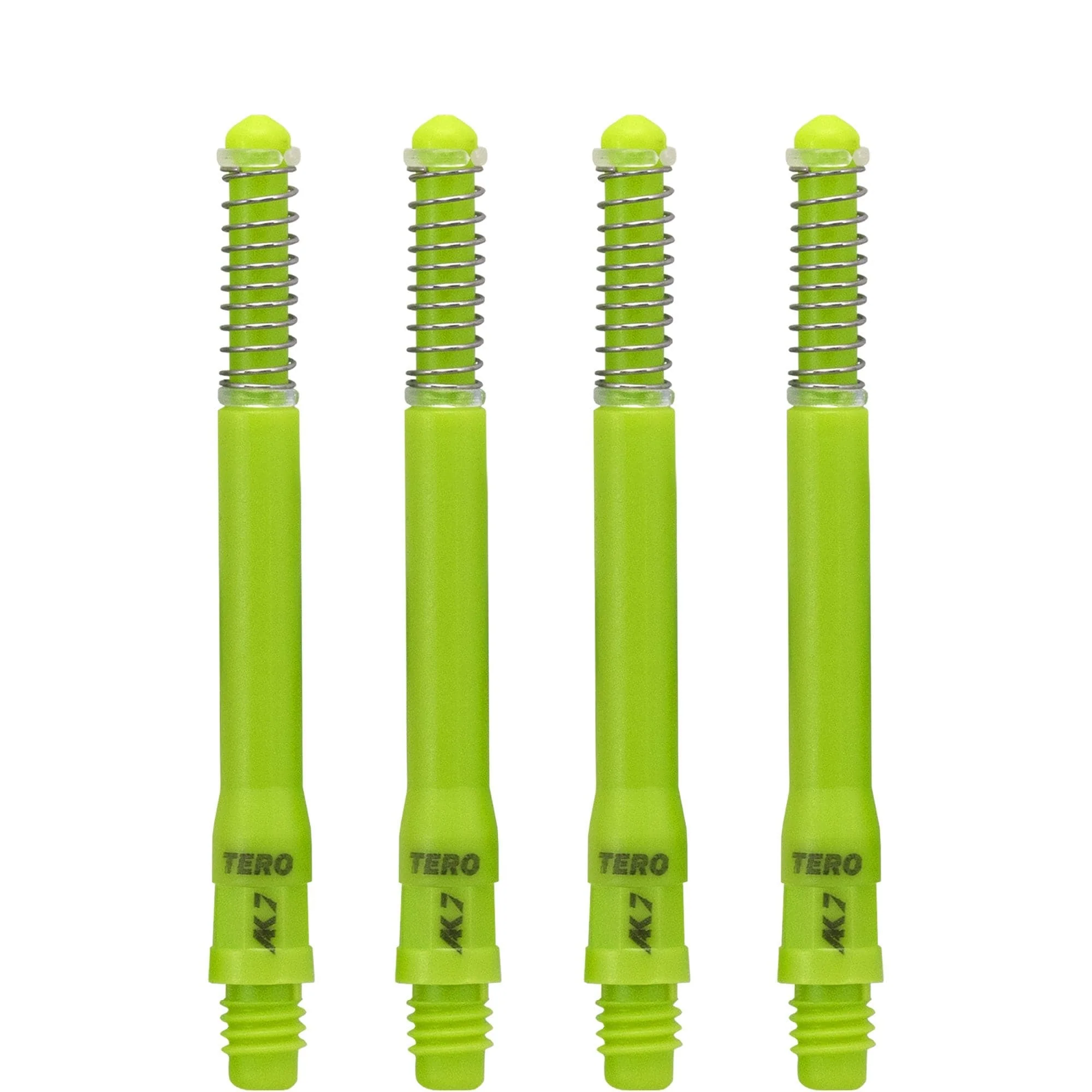 Cuesoul - Dart Shafts - Tero Flight System - AK7 - Standard - Set of 4 - Green - Image 3