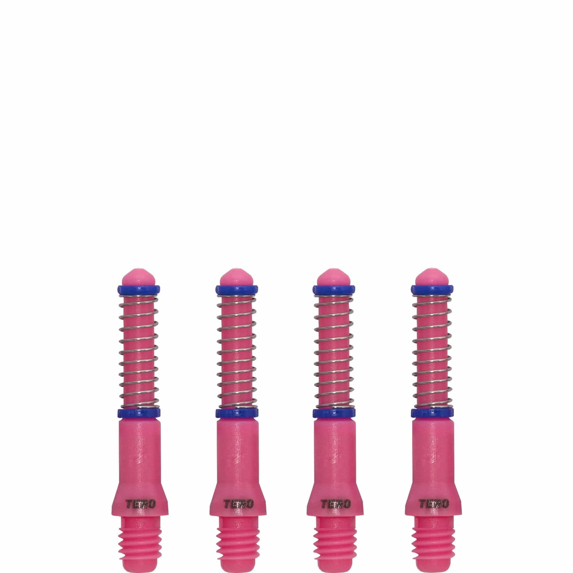 *Cuesoul - Dart Shafts - Tero Flight System - AK7 - Standard - Set of 4 - Pink - Image 8