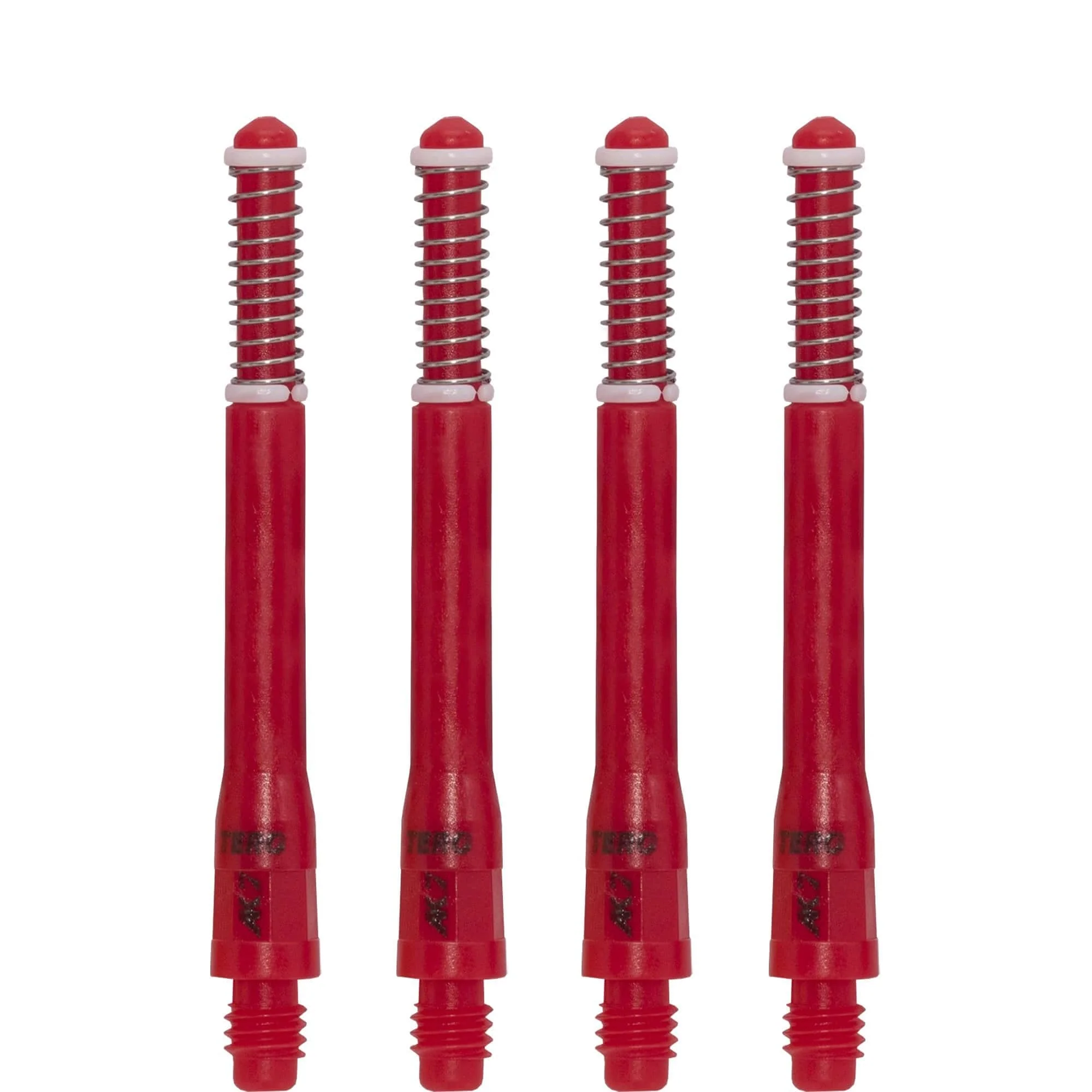 Cuesoul - Dart Shafts - Tero Flight System - AK7 - Standard - Set of 4 - Red - Image 3