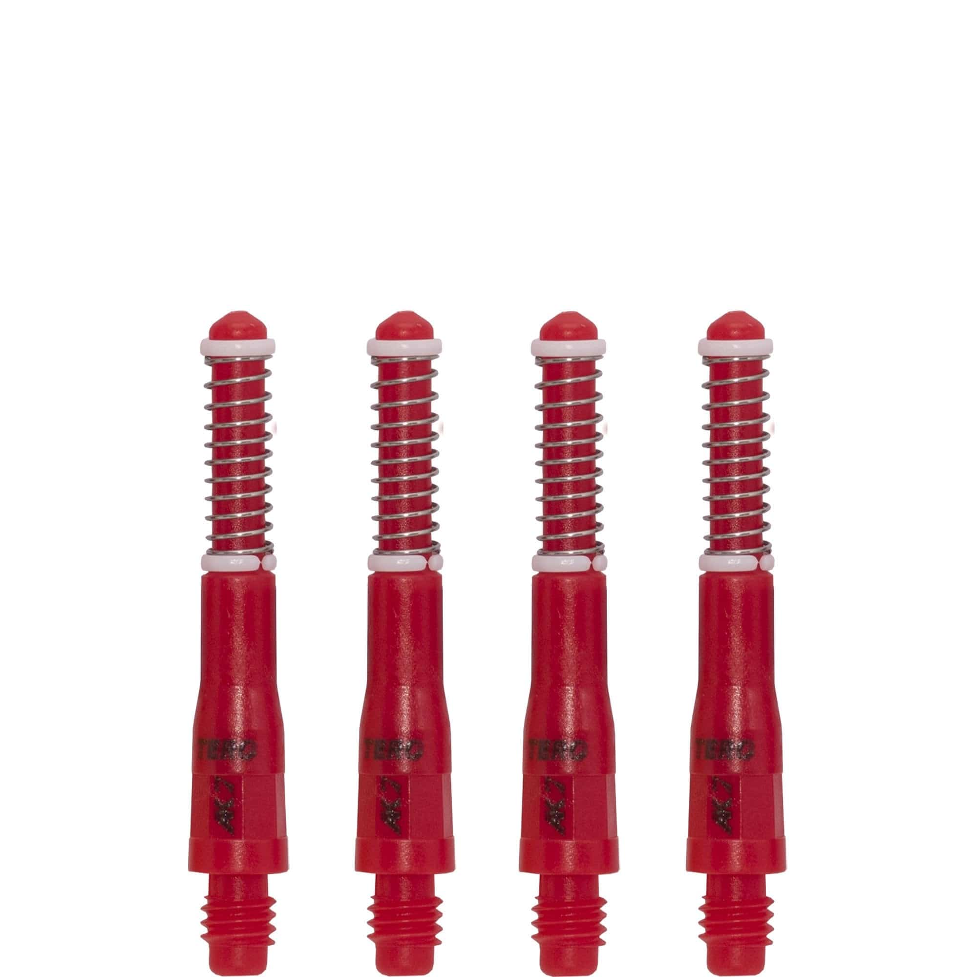 Cuesoul - Dart Shafts - Tero Flight System - AK7 - Standard - Set of 4 - Red - Image 7