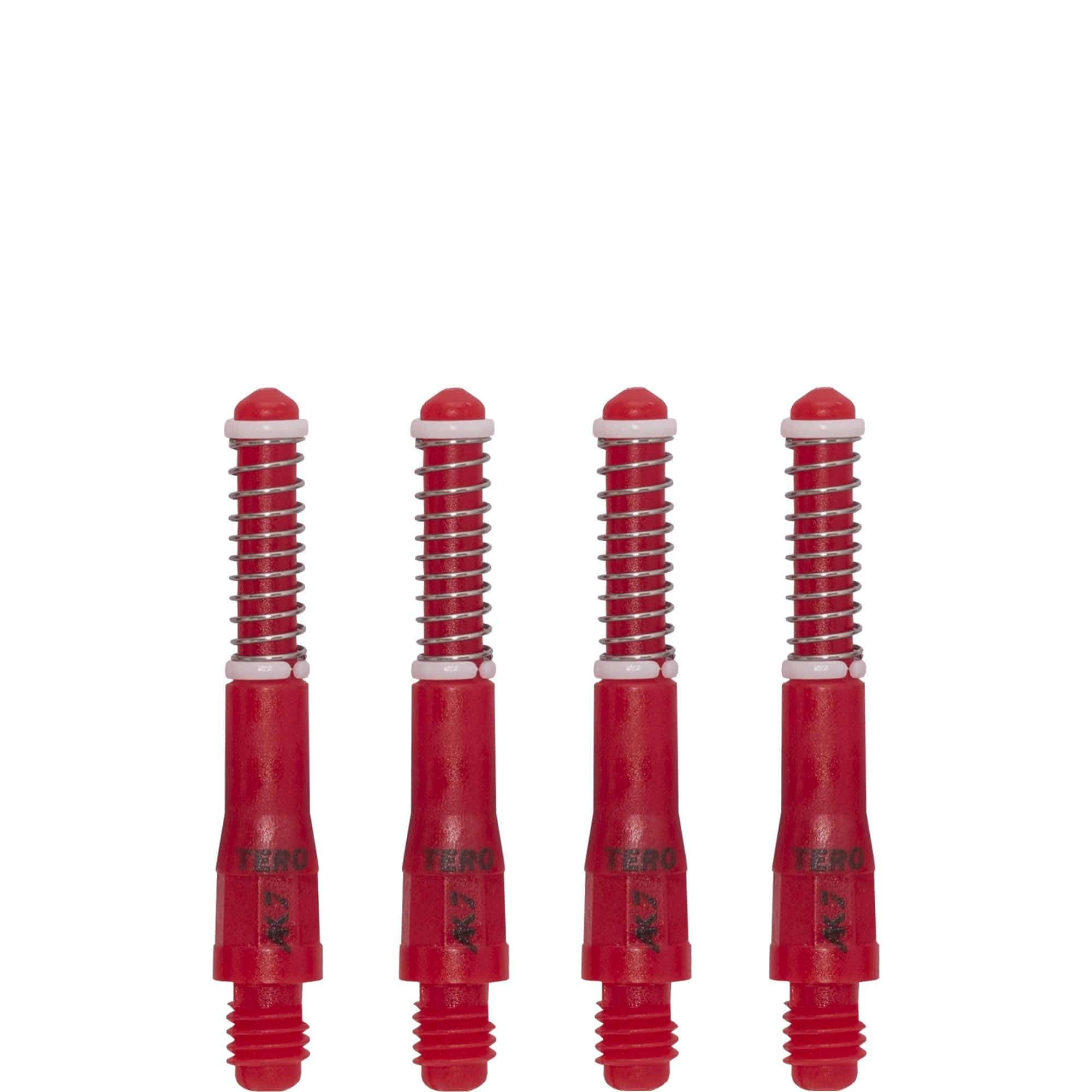 Cuesoul - Dart Shafts - Tero Flight System - AK7 - Standard - Set of 4 - Red - Image 9