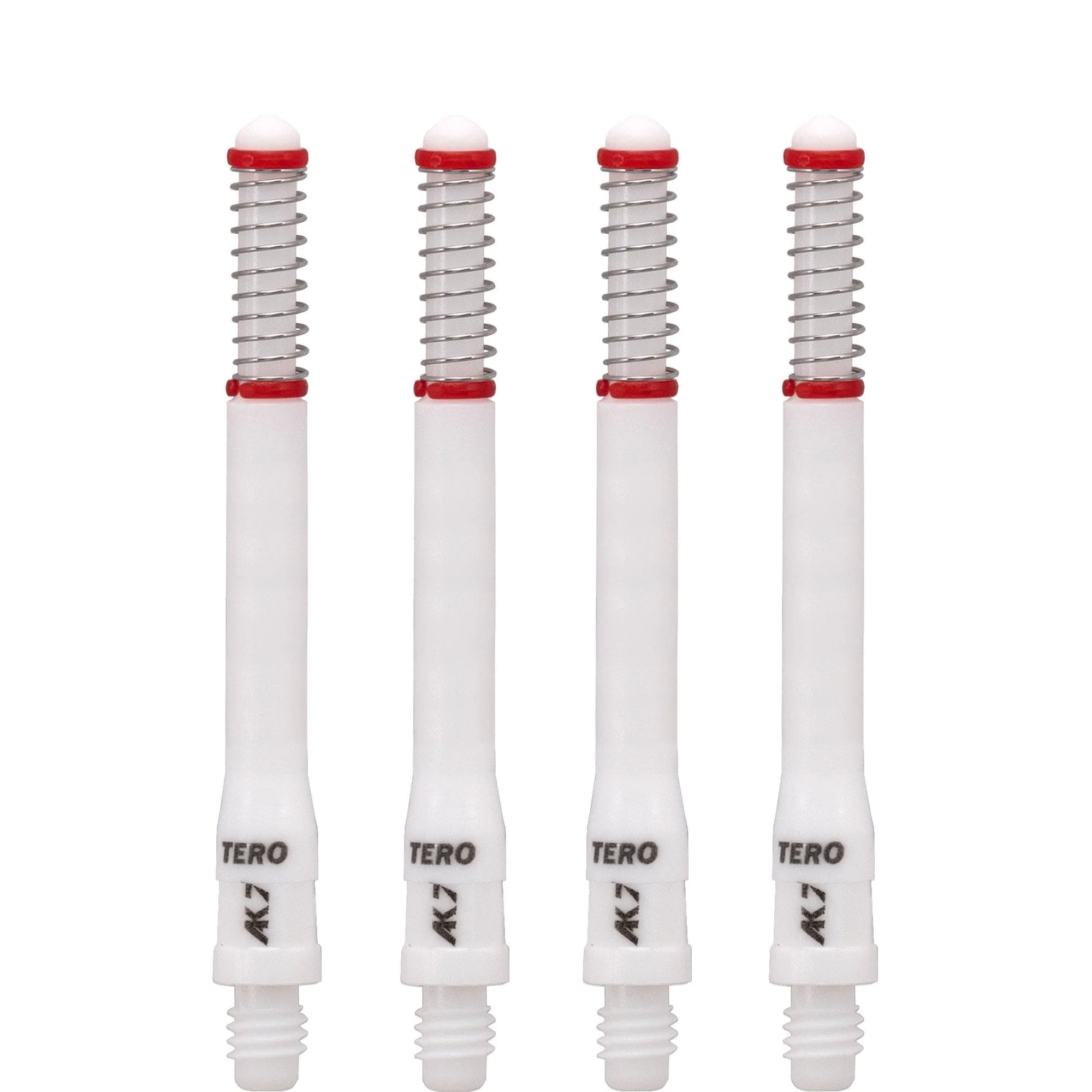 Cuesoul - Dart Shafts - Tero Flight System - AK7 - Standard - Set of 4 - White - Image 3