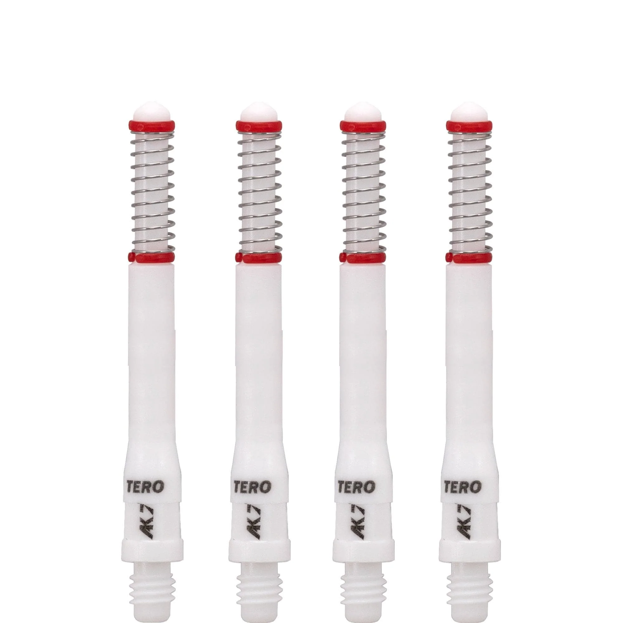 Cuesoul - Dart Shafts - Tero Flight System - AK7 - Standard - Set of 4 - White - Image 4