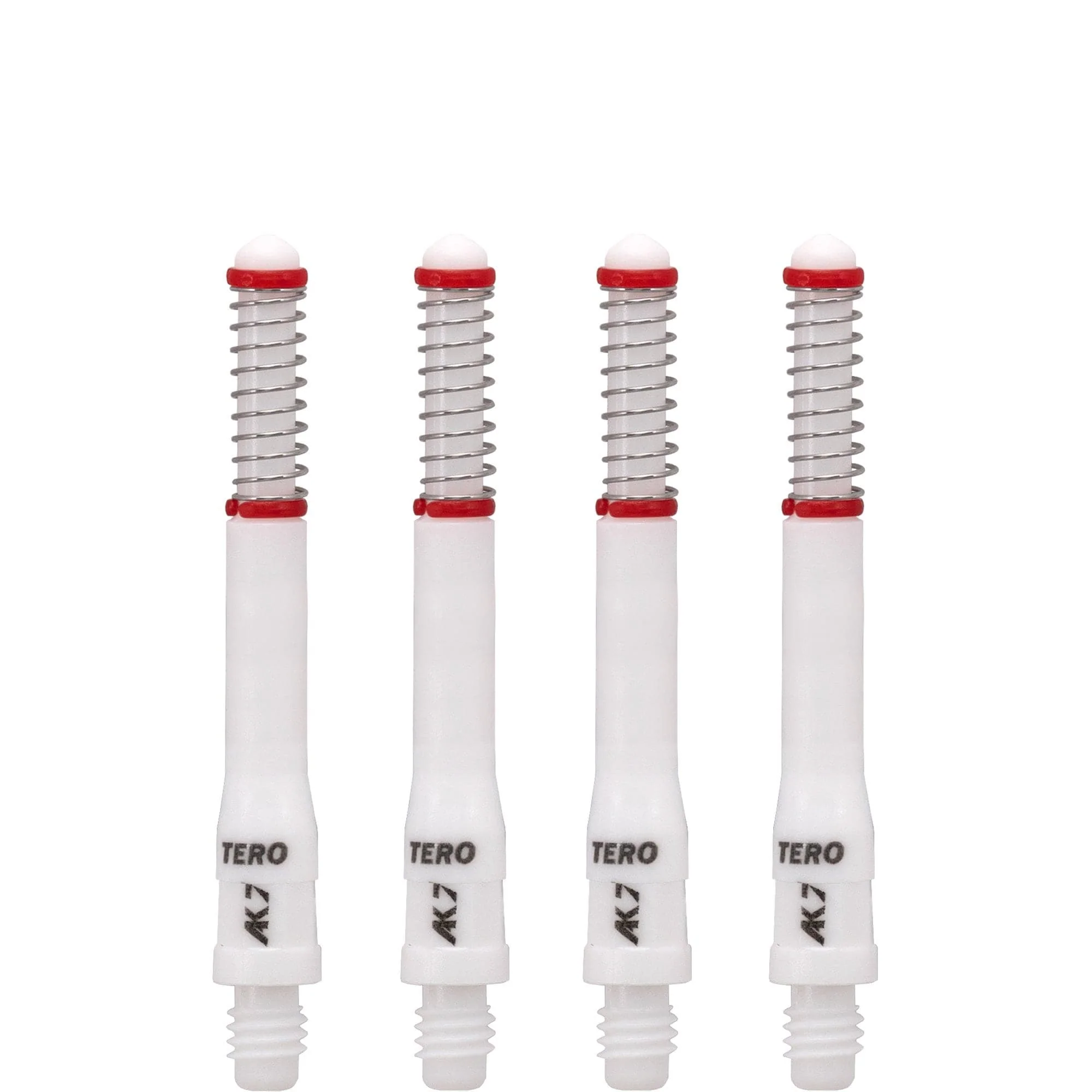 Cuesoul - Dart Shafts - Tero Flight System - AK7 - Standard - Set of 4 - White - Image 5