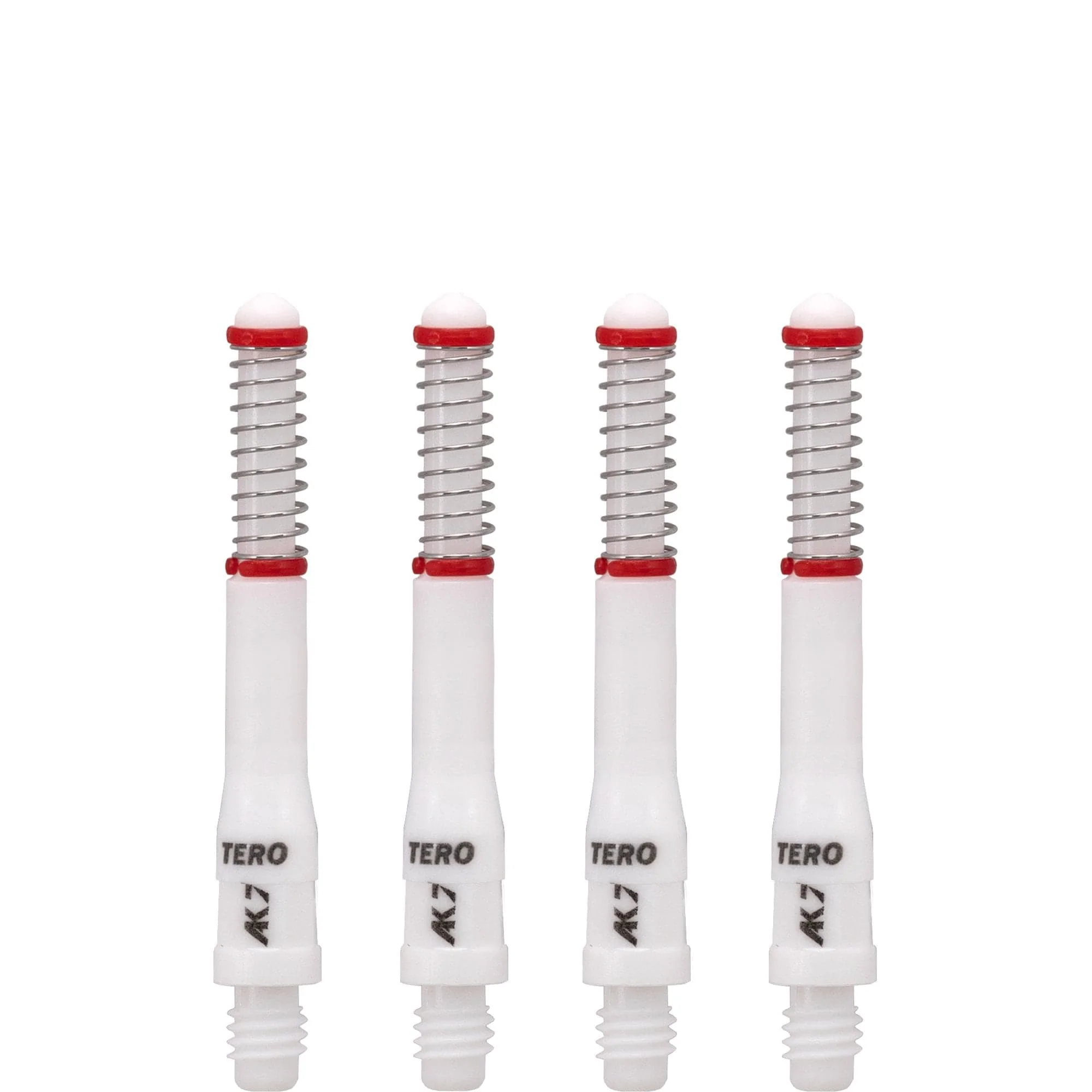 Cuesoul - Dart Shafts - Tero Flight System - AK7 - Standard - Set of 4 - White - Image 6