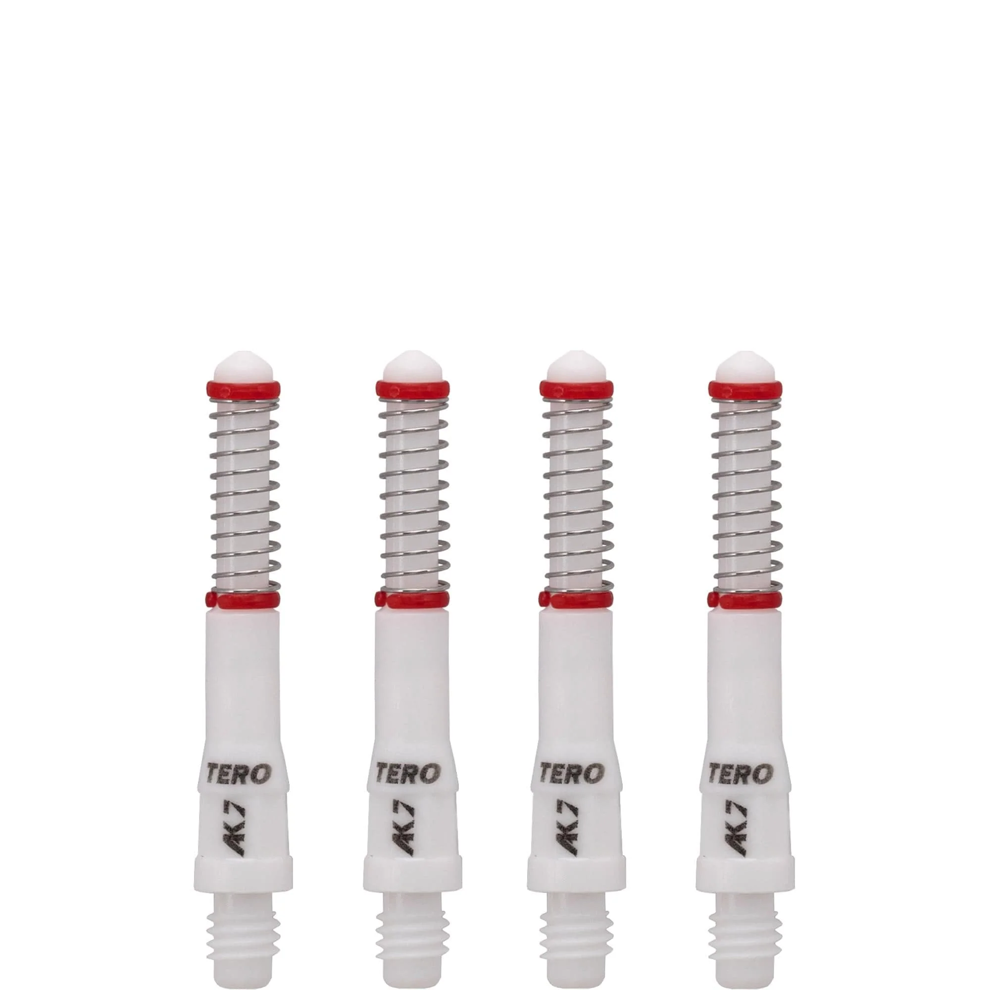 Cuesoul - Dart Shafts - Tero Flight System - AK7 - Standard - Set of 4 - White - Image 9