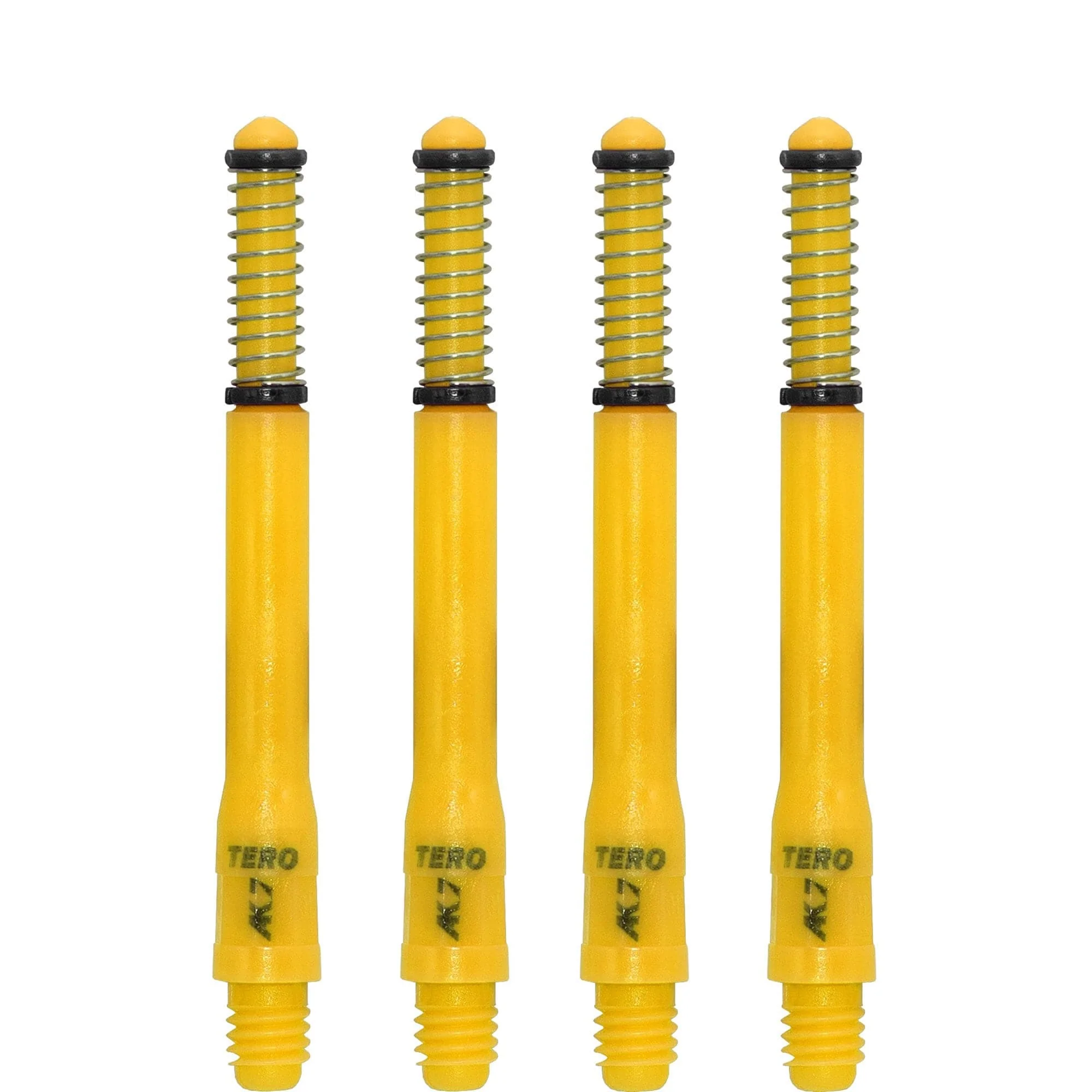 Cuesoul - Dart Shafts - Tero Flight System - AK7 - Standard - Set of 4 - Yellow - Image 3