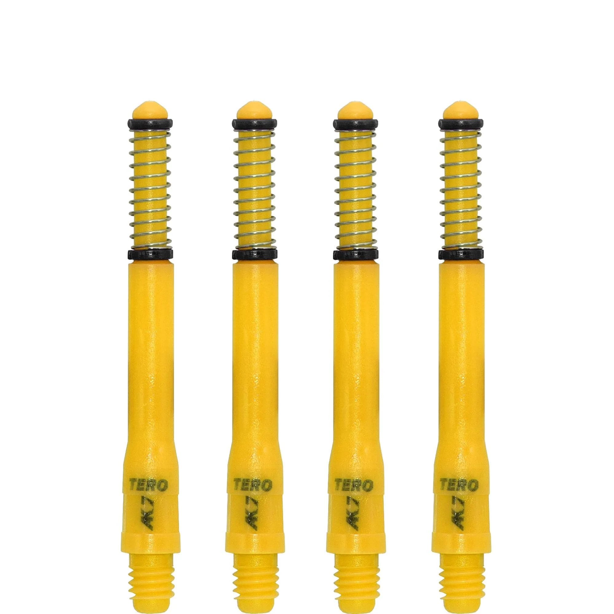 Cuesoul - Dart Shafts - Tero Flight System - AK7 - Standard - Set of 4 - Yellow - Image 4