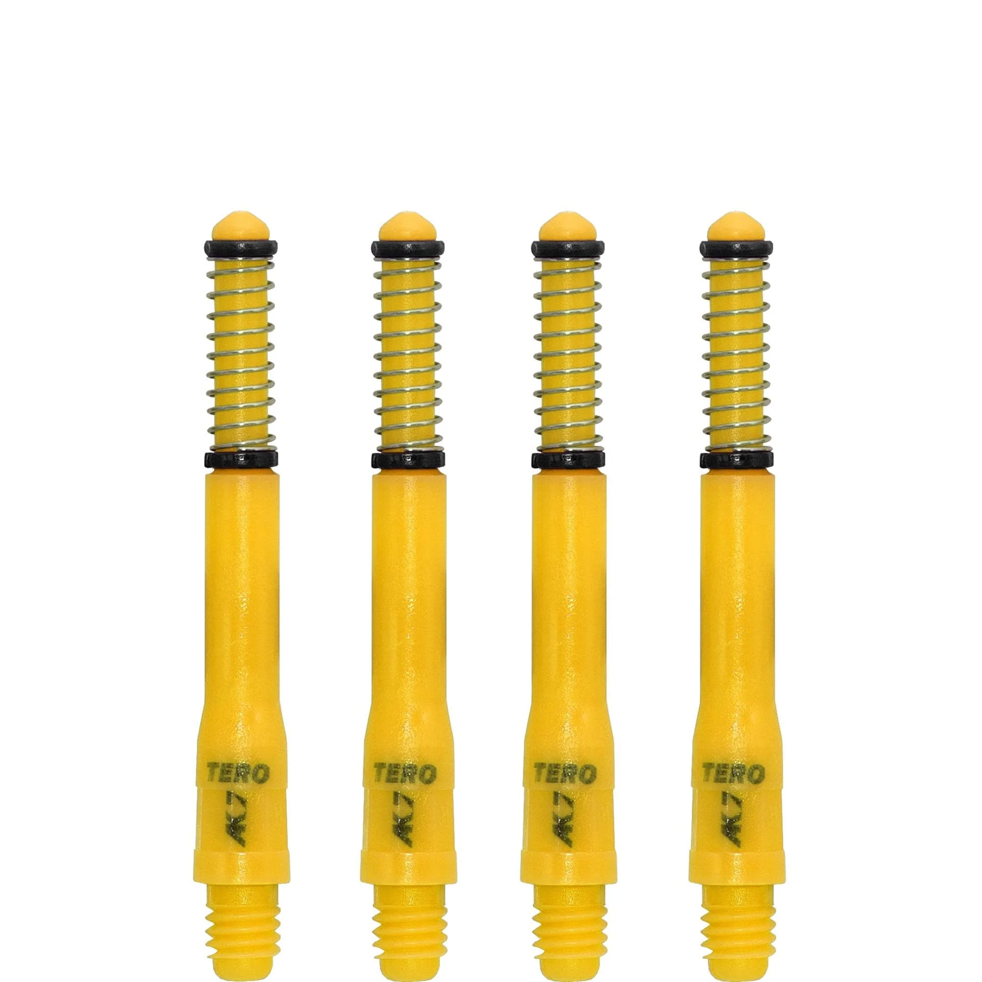 Cuesoul - Dart Shafts - Tero Flight System - AK7 - Standard - Set of 4 - Yellow - Image 5