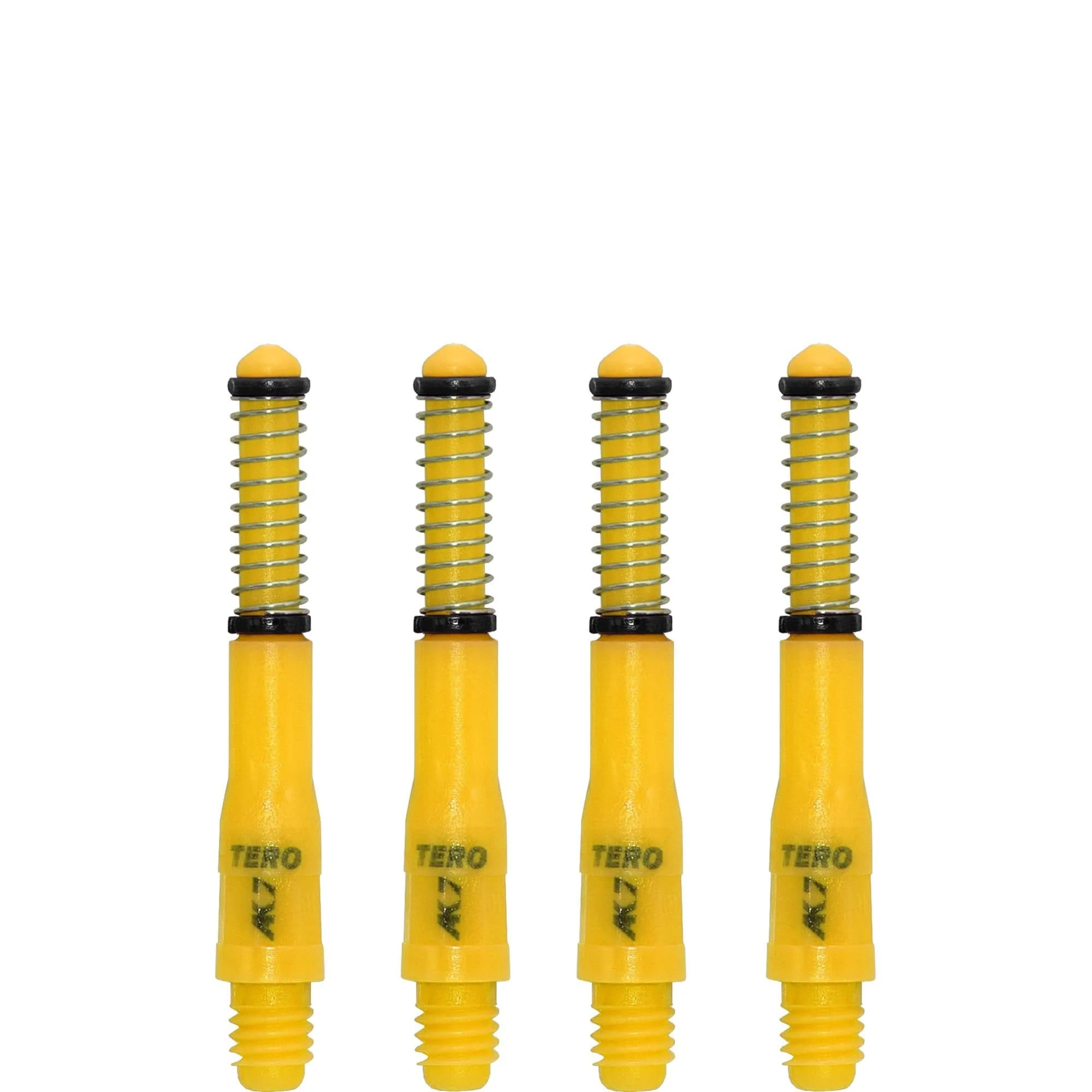 Cuesoul - Dart Shafts - Tero Flight System - AK7 - Standard - Set of 4 - Yellow - Image 7