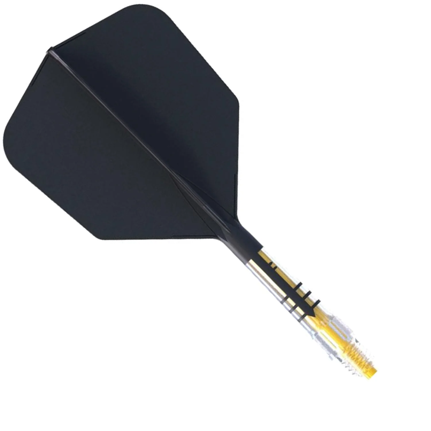 Cuesoul Rost T19 Carbon Fibre - Integrated Dart Shaft and Flights - Big Wing - Black - Image 3