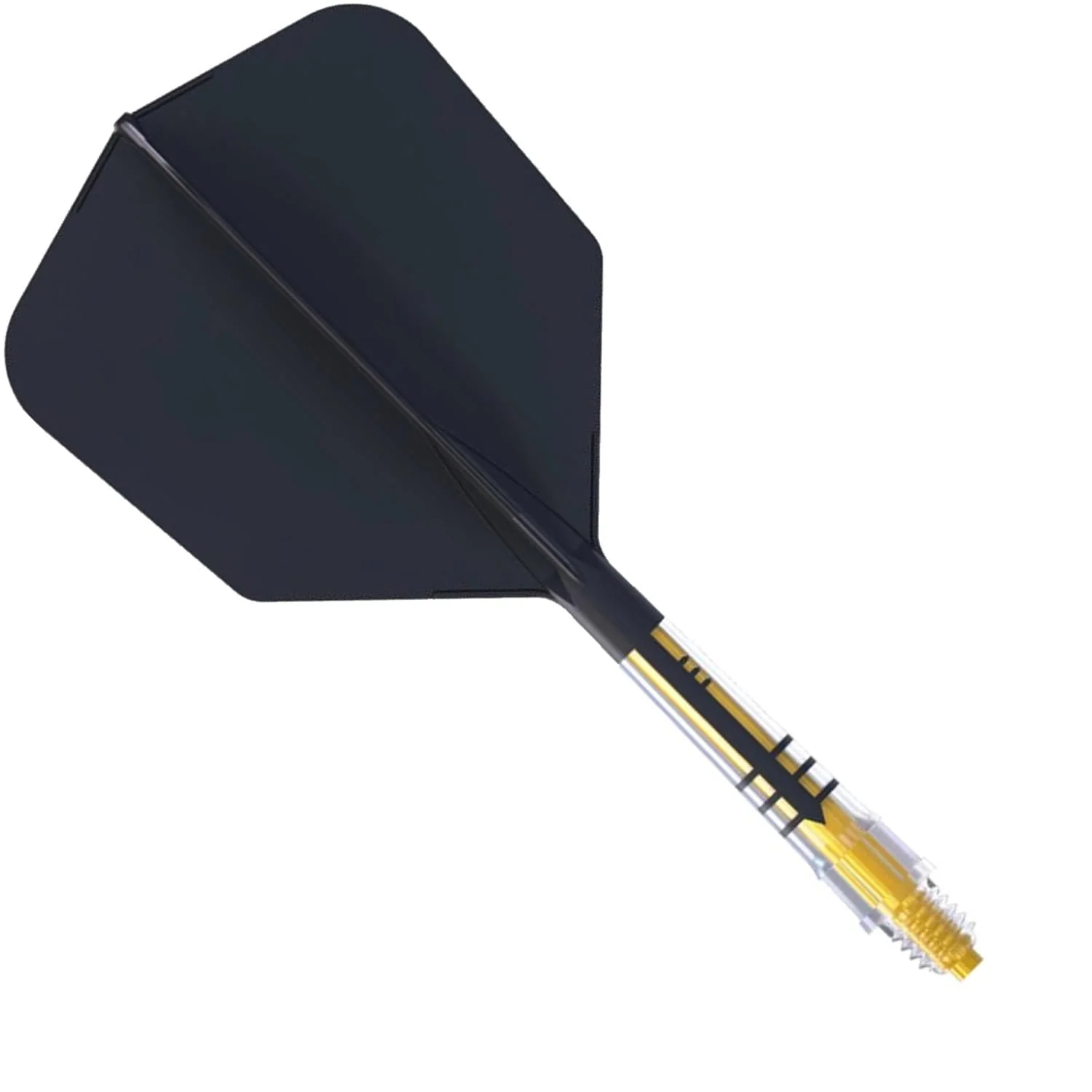 Cuesoul Rost T19 Carbon Fibre - Integrated Dart Shaft and Flights - Big Wing - Black - Image 4