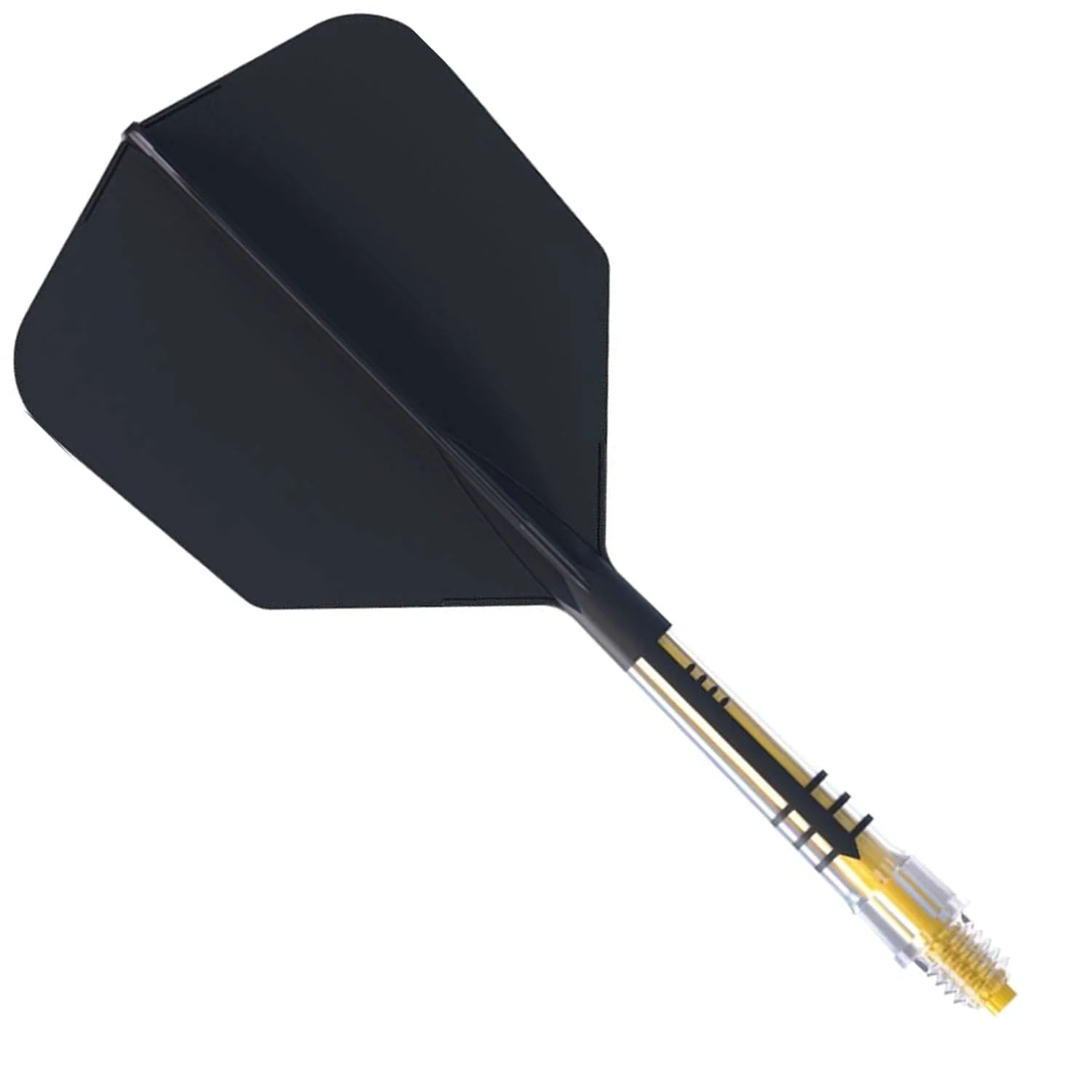 Cuesoul Rost T19 Carbon Fibre - Integrated Dart Shaft and Flights - Big Wing - Black - Image 5