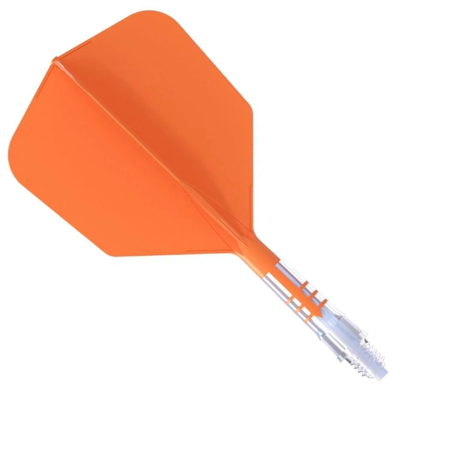 Cuesoul Rost T19 Carbon Fibre - Integrated Dart Shaft and Flights - Big Wing - Orange - Image 2