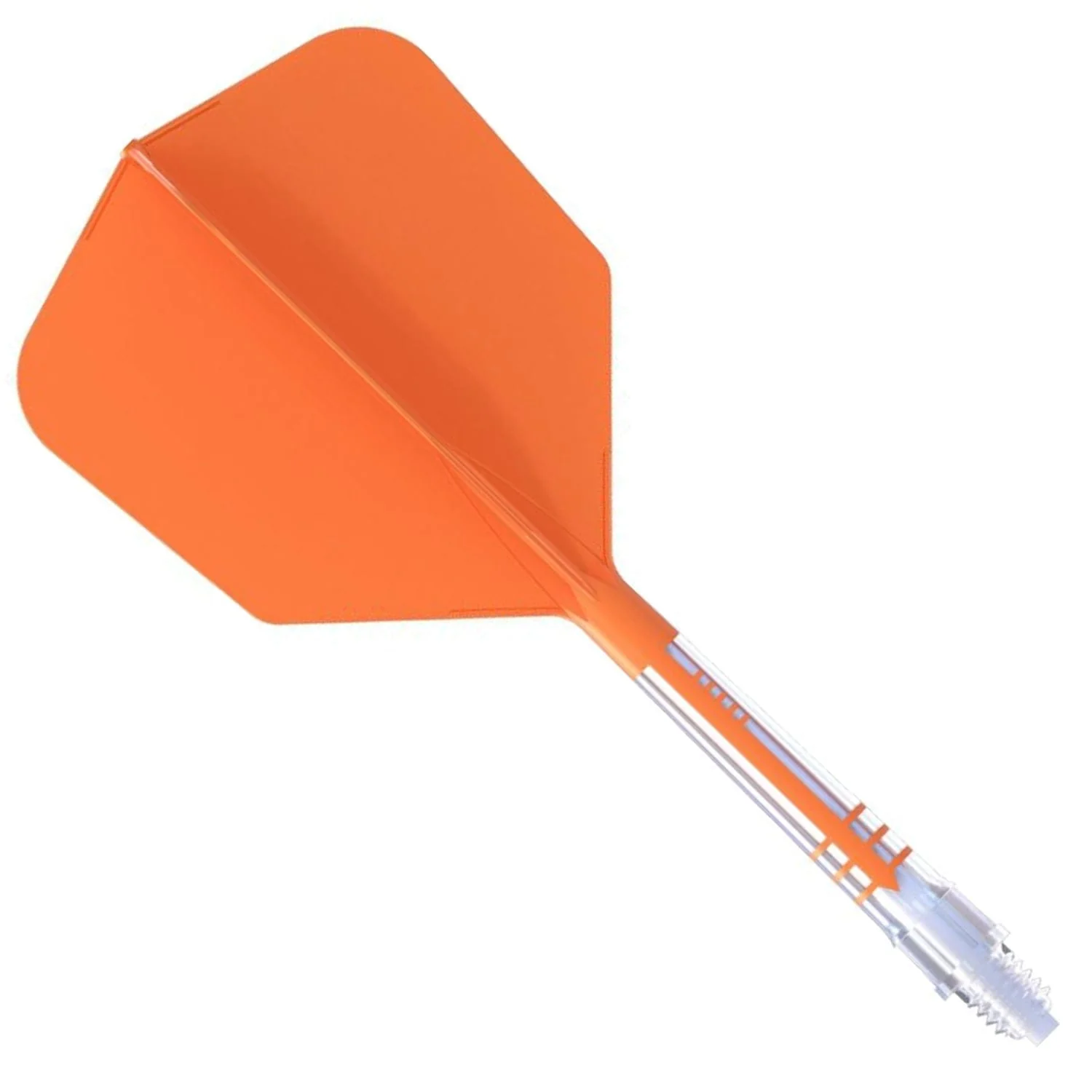Cuesoul Rost T19 Carbon Fibre - Integrated Dart Shaft and Flights - Big Wing - Orange - Image 6
