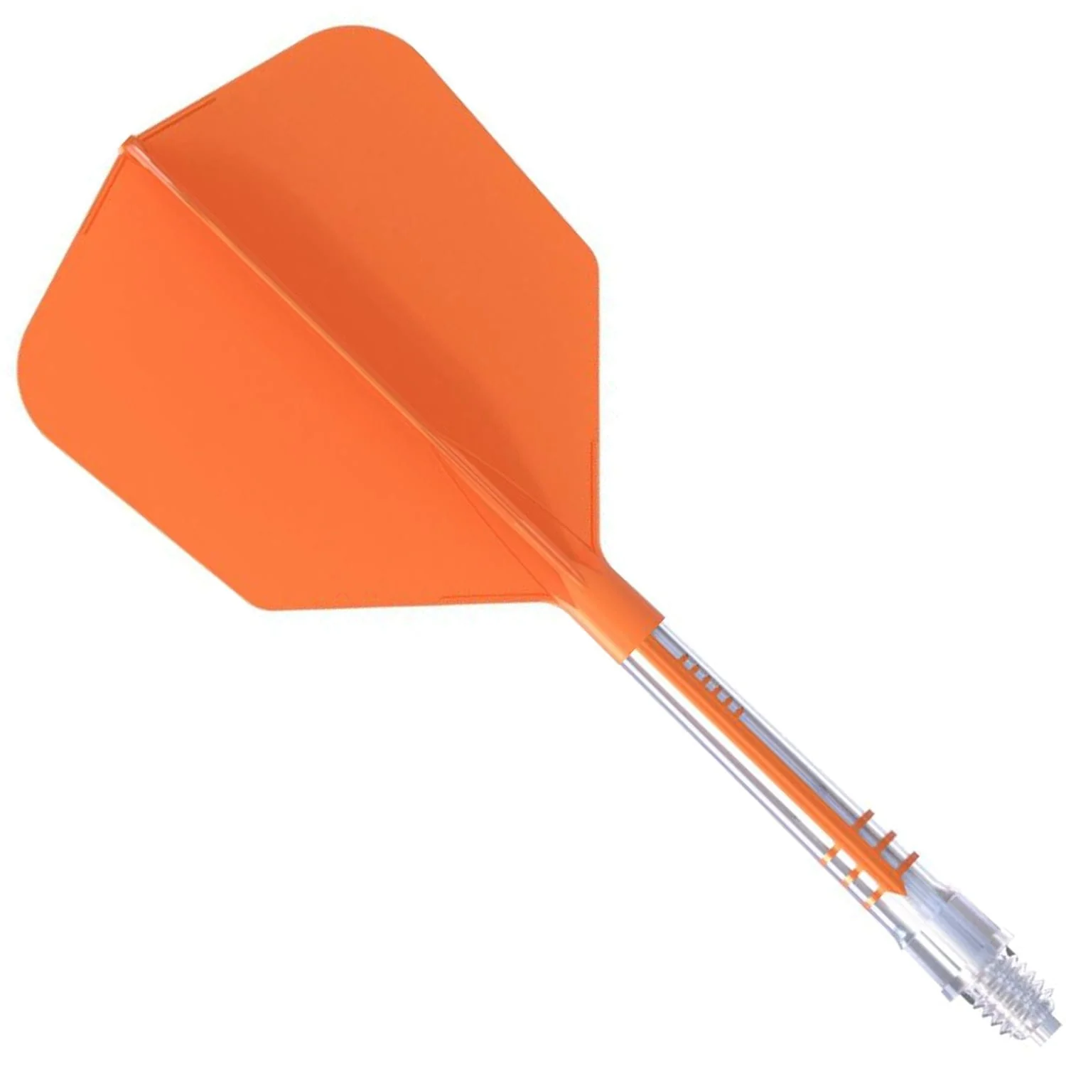 Cuesoul Rost T19 Carbon Fibre - Integrated Dart Shaft and Flights - Big Wing - Orange - Image 7