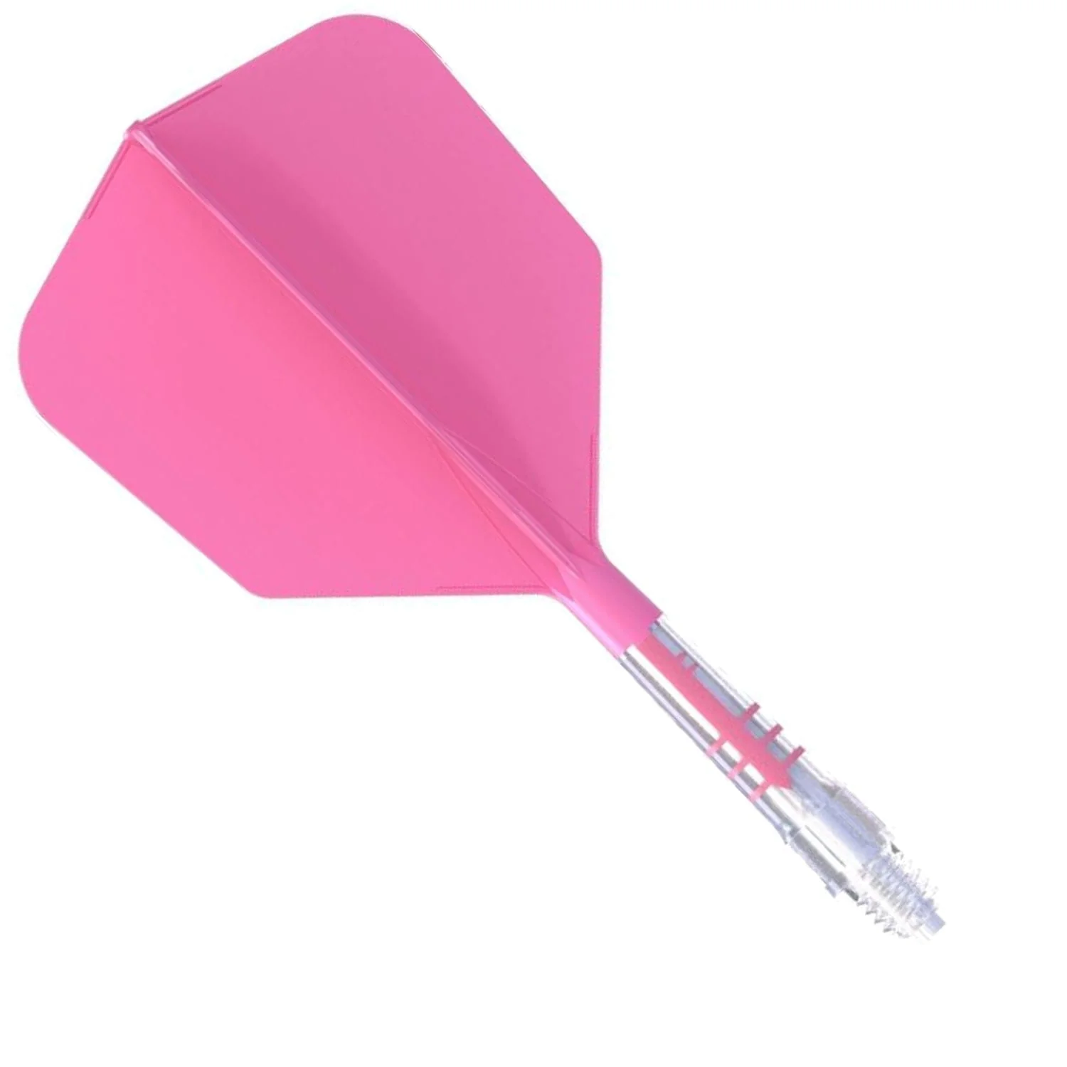 Cuesoul Rost T19 Carbon Fibre - Integrated Dart Shaft and Flights - Big Wing - Pink - Image 3