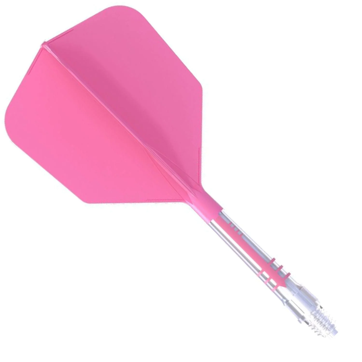Cuesoul Rost T19 Carbon Fibre - Integrated Dart Shaft and Flights - Big Wing - Pink - Image 5