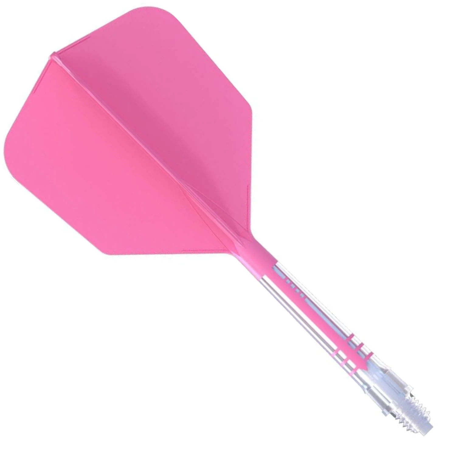 Cuesoul Rost T19 Carbon Fibre - Integrated Dart Shaft and Flights - Big Wing - Pink - Image 6