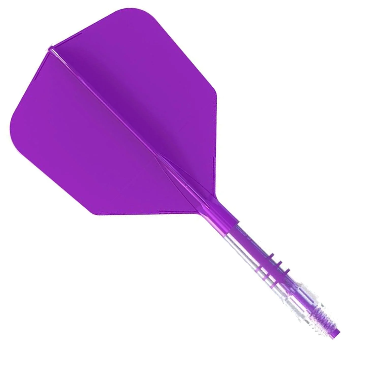 Cuesoul Rost T19 Carbon Fibre - Integrated Dart Shaft and Flights - Big Wing - Purple - Image 3