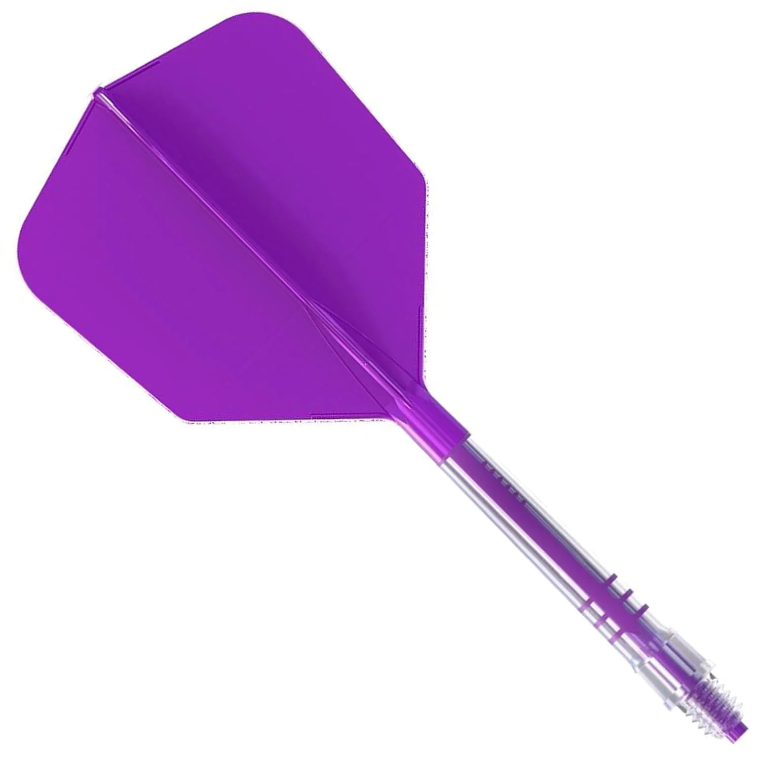 Cuesoul Rost T19 Carbon Fibre - Integrated Dart Shaft and Flights - Big Wing - Purple - Image 7