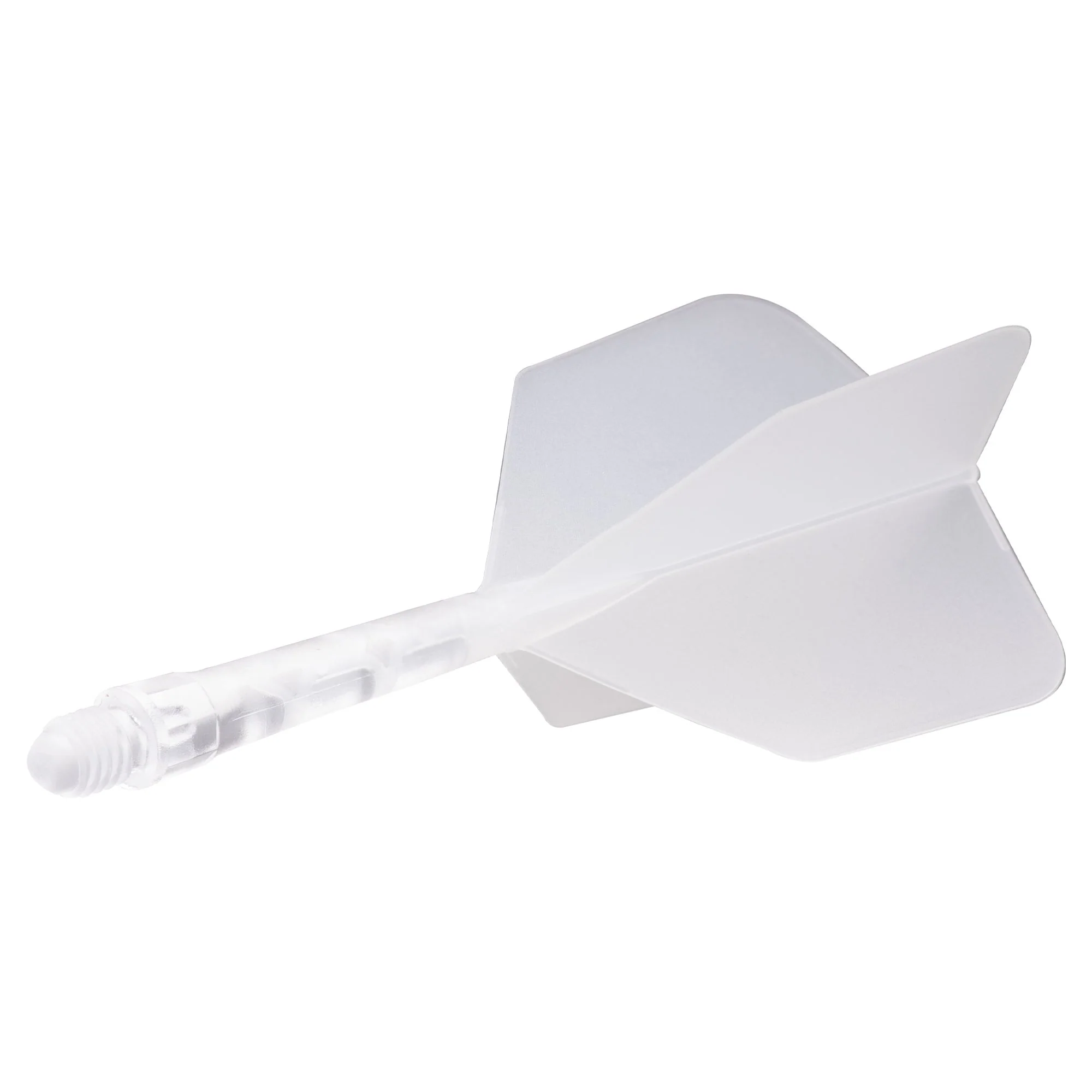 Cuesoul Rost T19 Integrated Dart Shaft and Flights - Big Wing - Clear with Clear Flight - Image 7