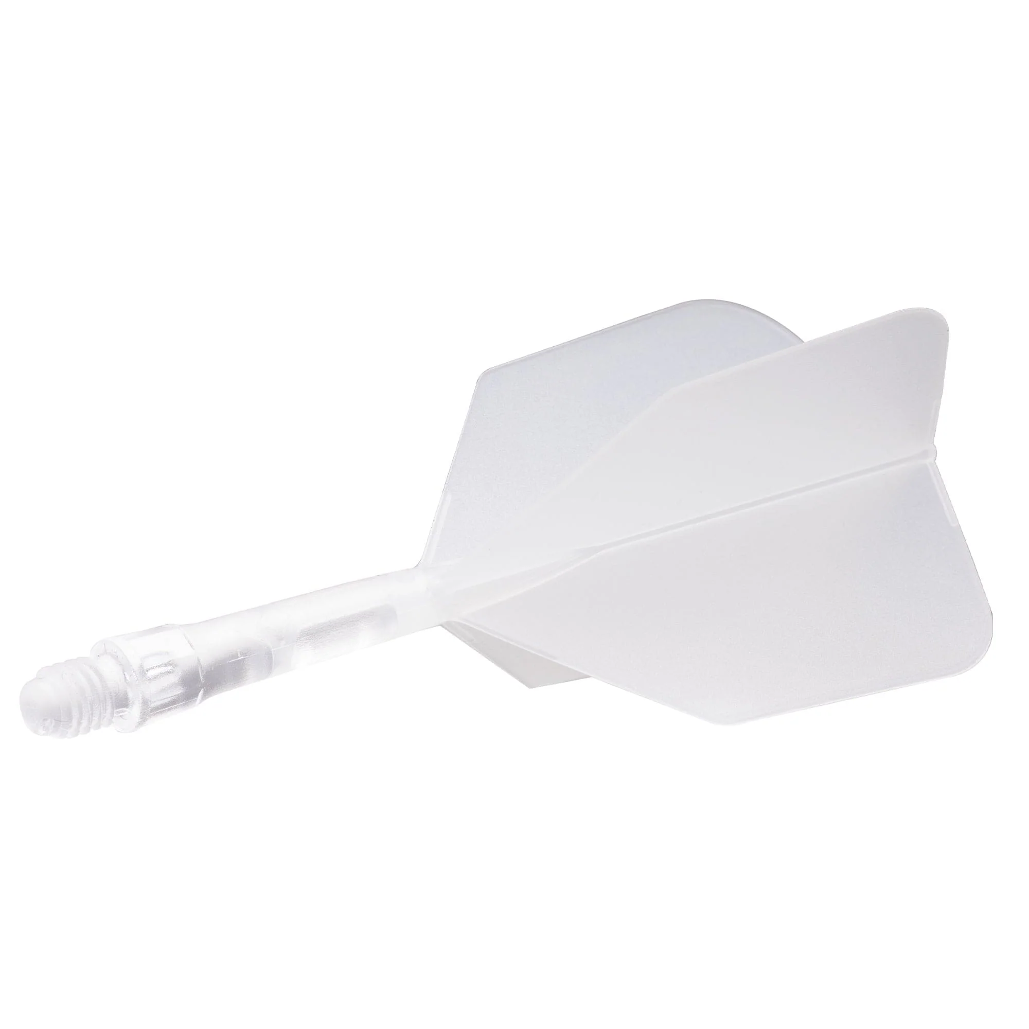 Cuesoul Rost T19 Integrated Dart Shaft and Flights - Big Wing - Clear with Clear Flight - Image 8