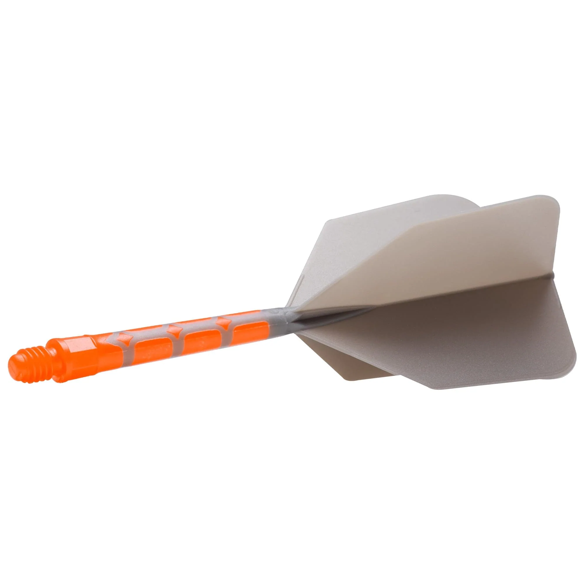 Cuesoul Rost T19 Integrated Dart Shaft and Flights - Big Wing - Orange with Grey Flight - Image 6