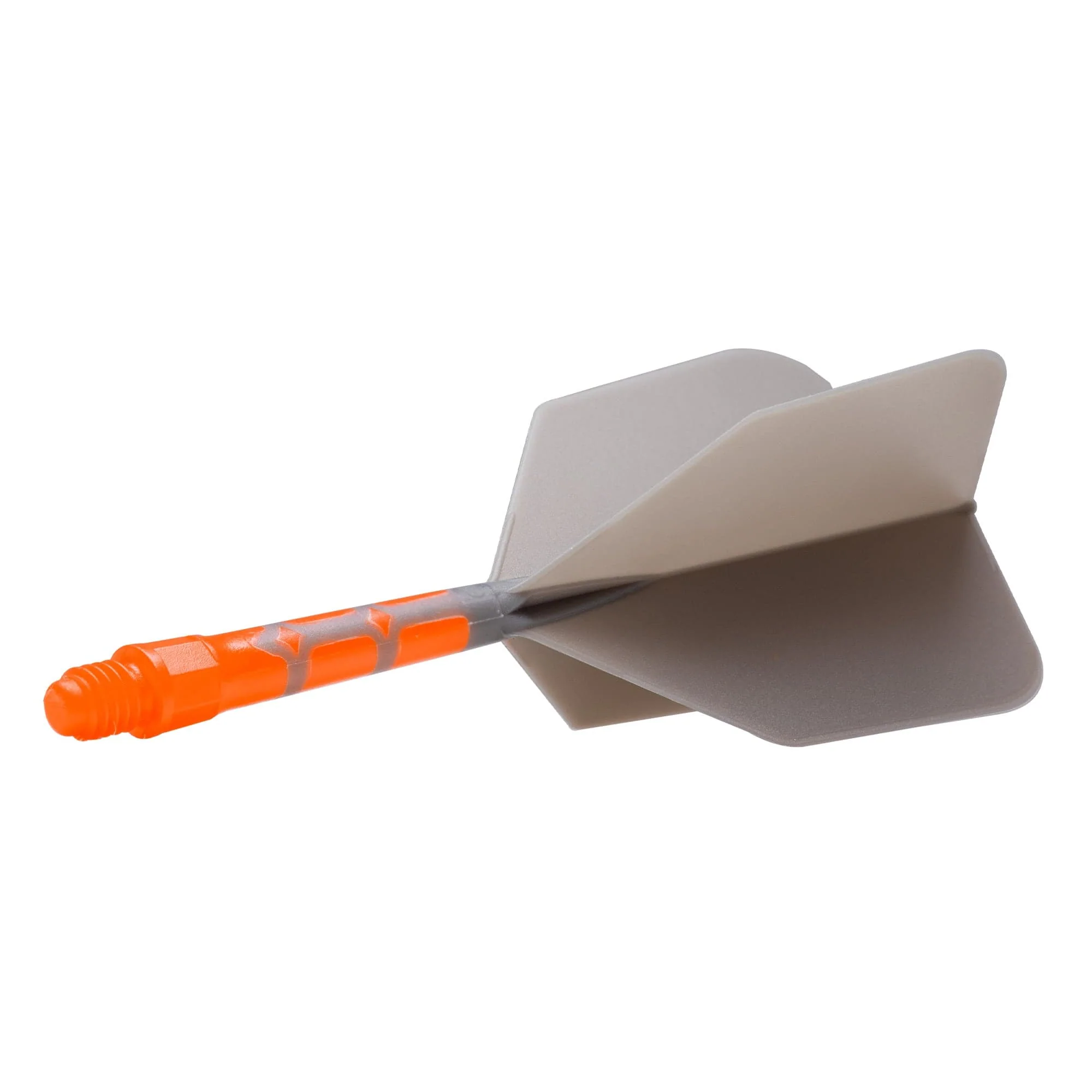Cuesoul Rost T19 Integrated Dart Shaft and Flights - Big Wing - Orange with Grey Flight - Image 7