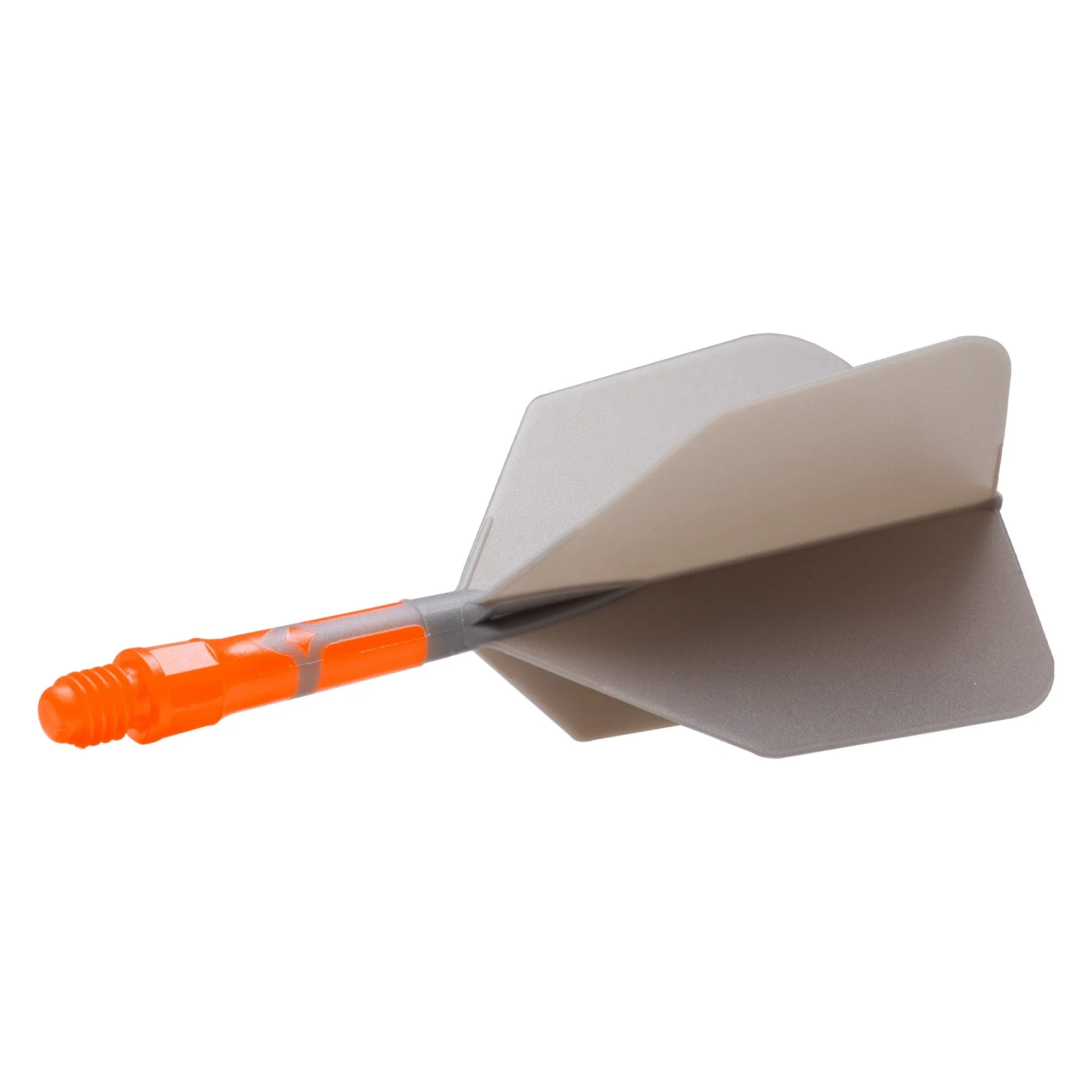 Cuesoul Rost T19 Integrated Dart Shaft and Flights - Big Wing - Orange with Grey Flight - Image 8