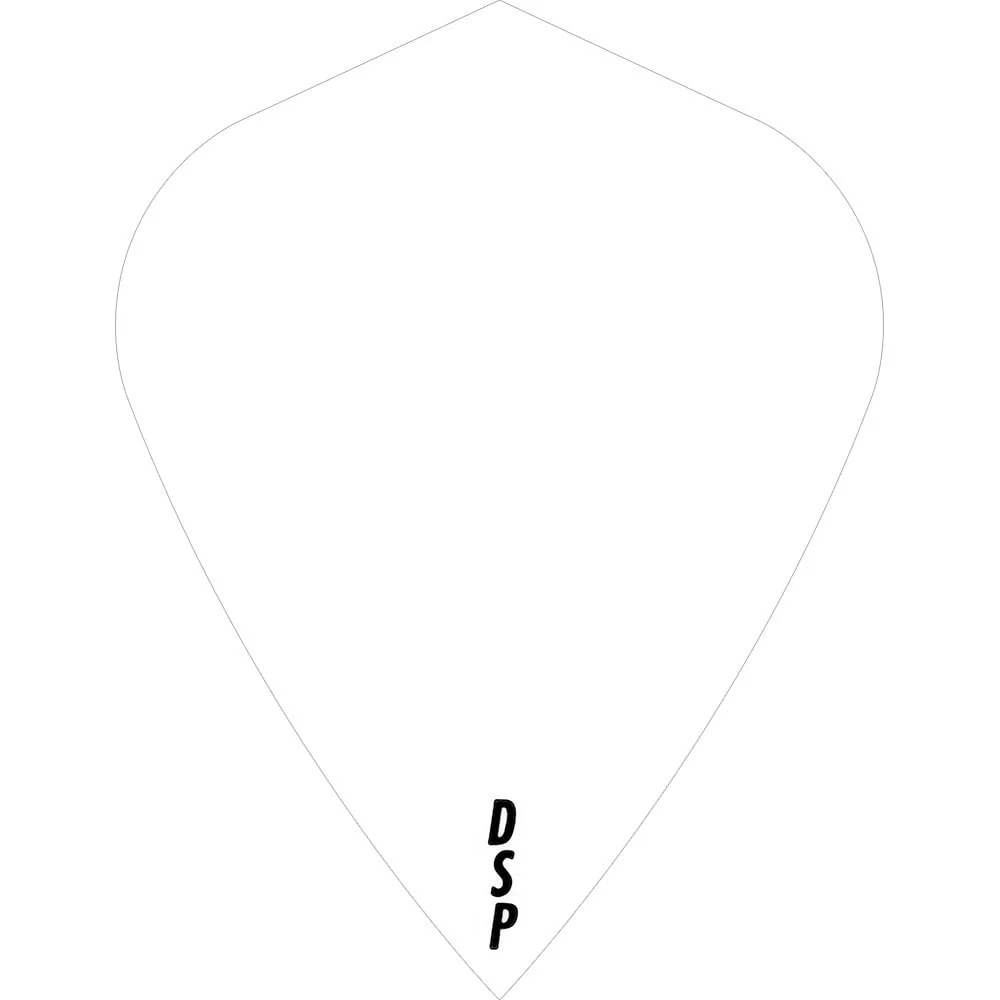*Dart Flights - Poly Plain Original - Kite - Image 7