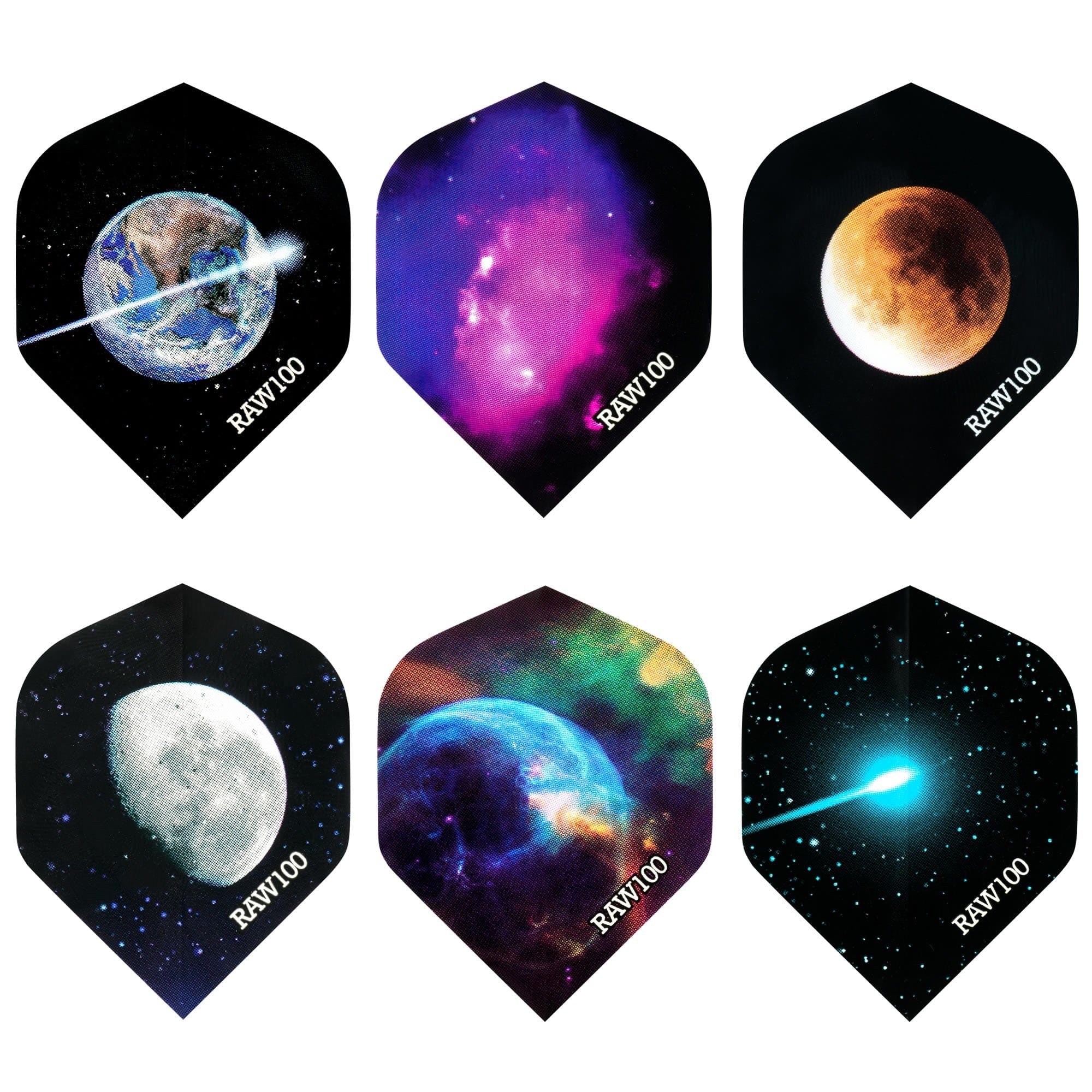 *Dart Flights - Raw 100 - 100 Micron - Std - Space - Image 3