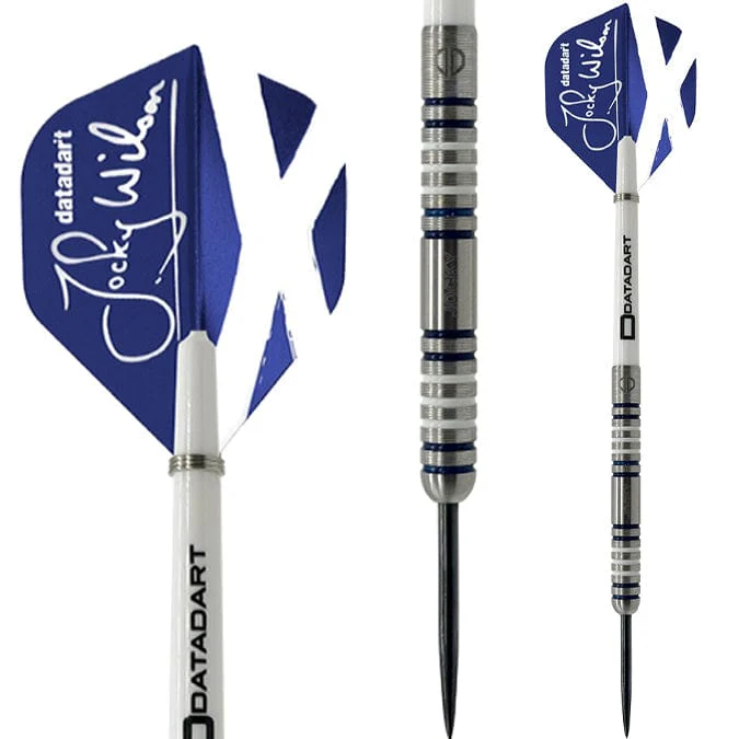 Datadart Jocky Wilson Darts- Steel Tip - 90% Tungsten - Ghost Grip - Image 2