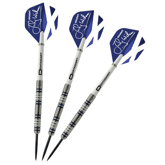 Datadart Jocky Wilson Darts- Steel Tip - 90% Tungsten - Ghost Grip - Image 5