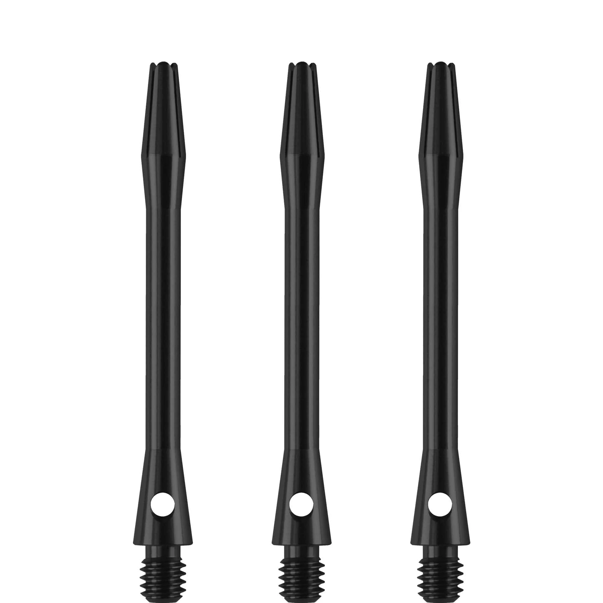 Designa Aluminium Shafts - Metal Dart Stems - Black - Image 3