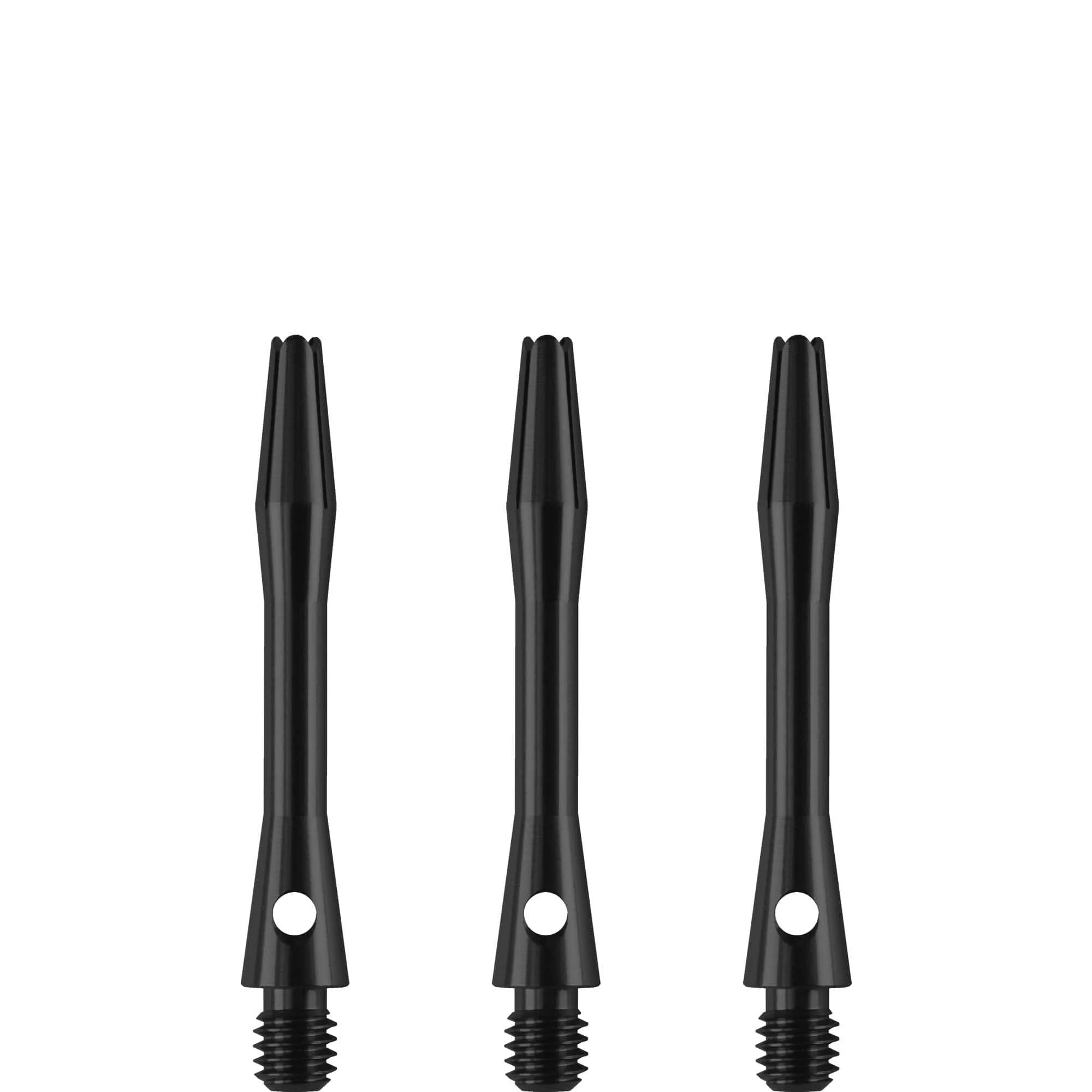 Designa Aluminium Shafts - Metal Dart Stems - Black - Image 5