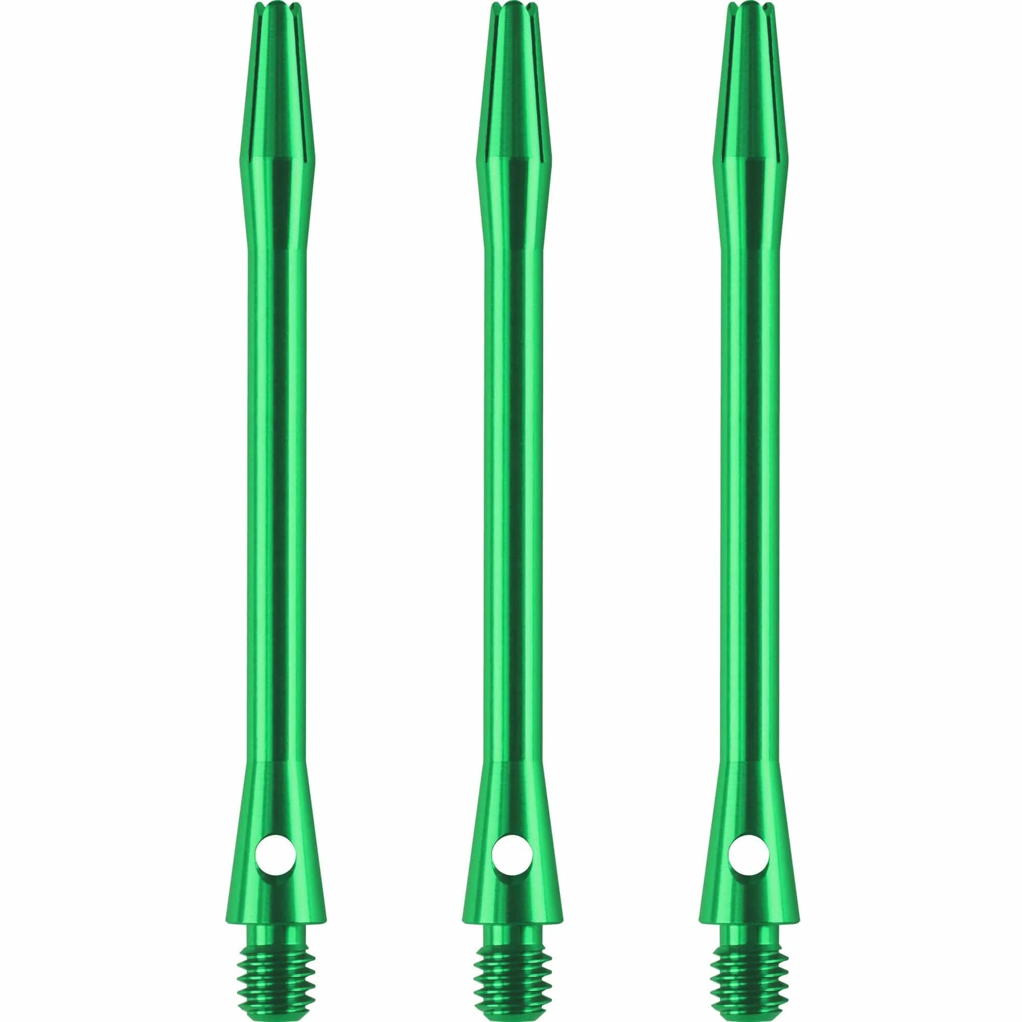 Designa Aluminium Shafts - Metal Dart Stems - Green - Image 2
