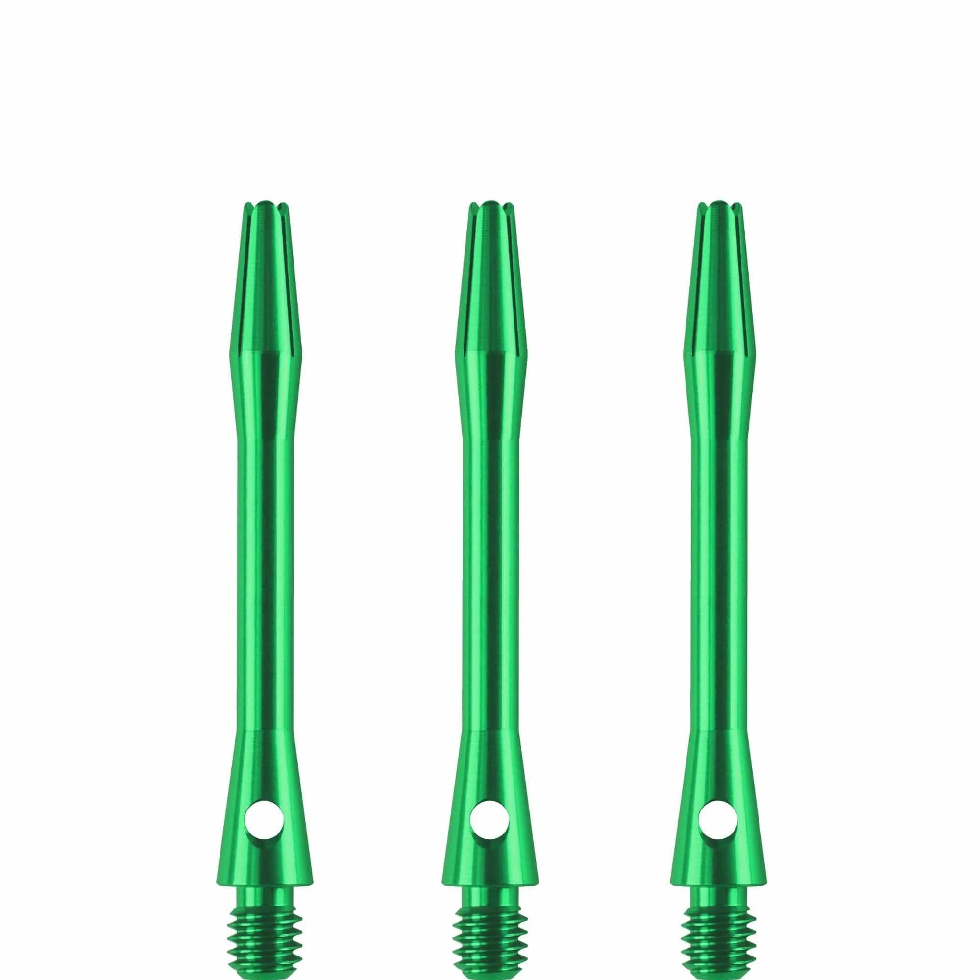 Designa Aluminium Shafts - Metal Dart Stems - Green - Image 4