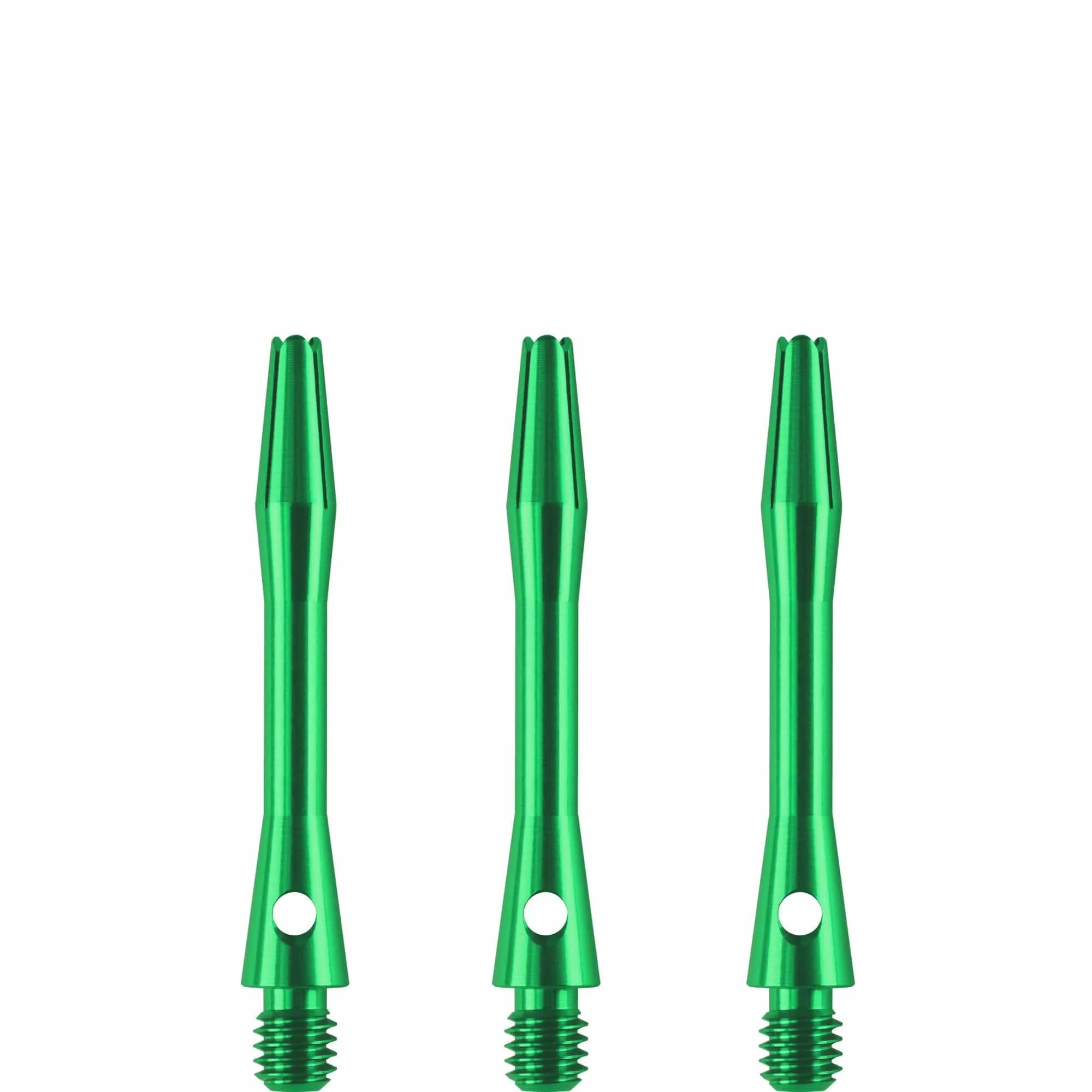 Designa Aluminium Shafts - Metal Dart Stems - Green - Image 5