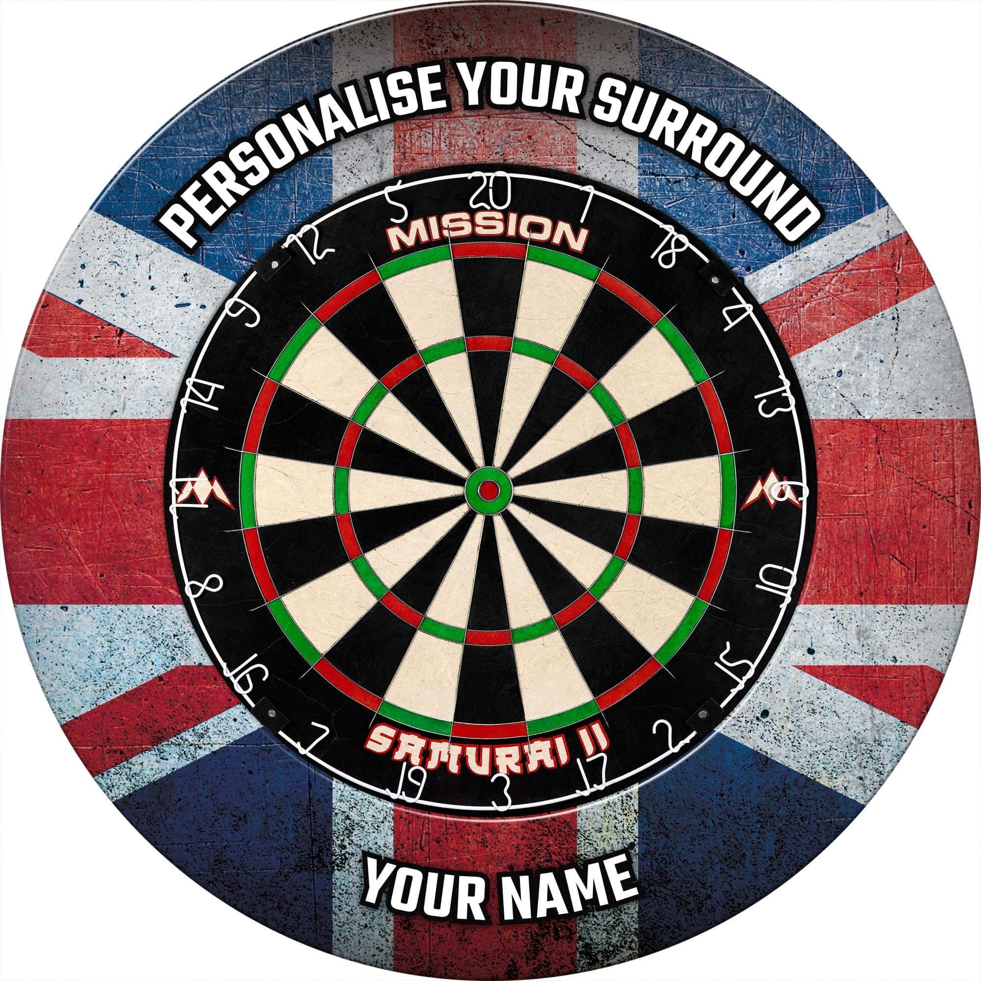 Designa Dartboard Surround - Design Collection - Heavy Duty - Union Jack - Image 3
