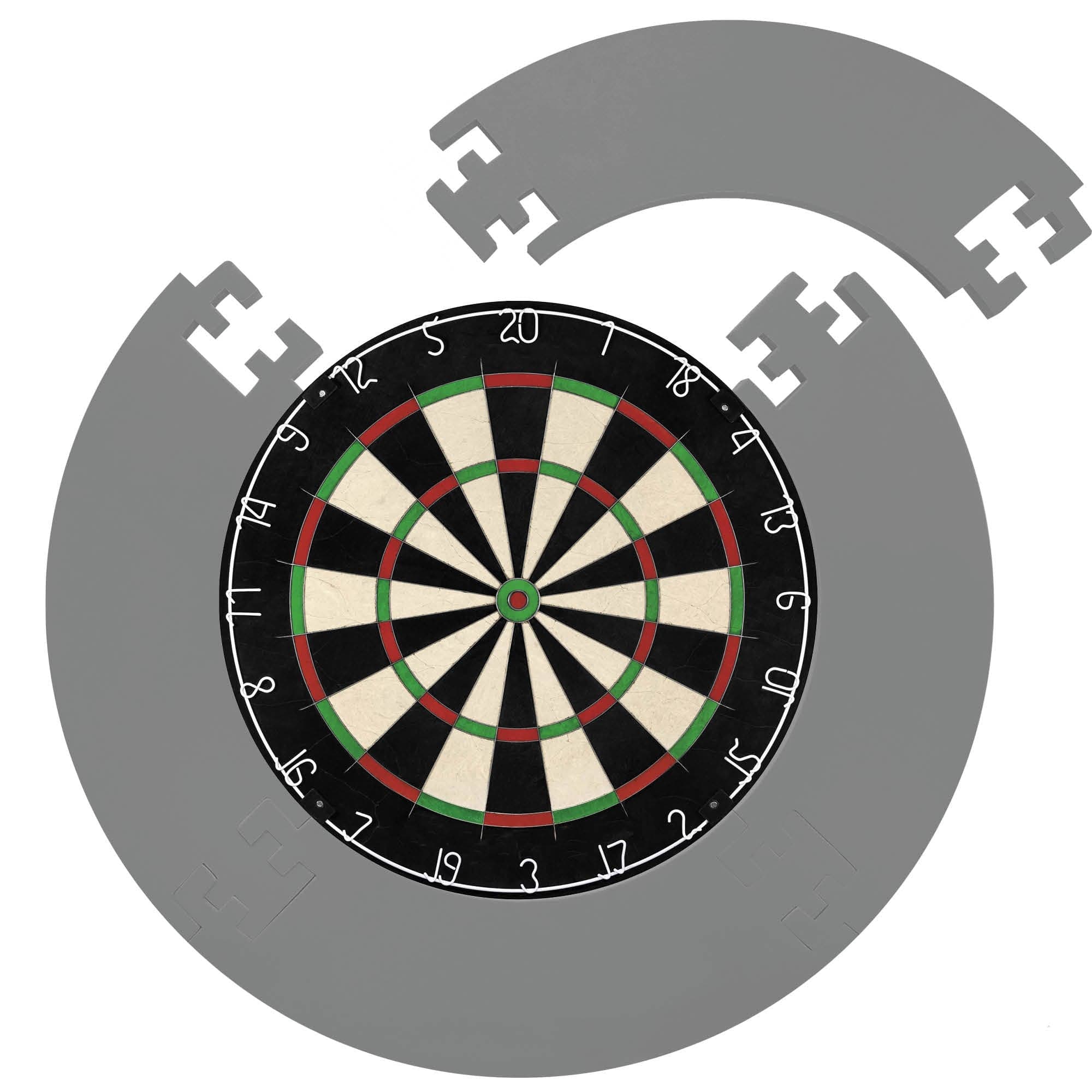 *Designa Dartboard Surround - Jigsaw - Lightweight - Plain - Image 7