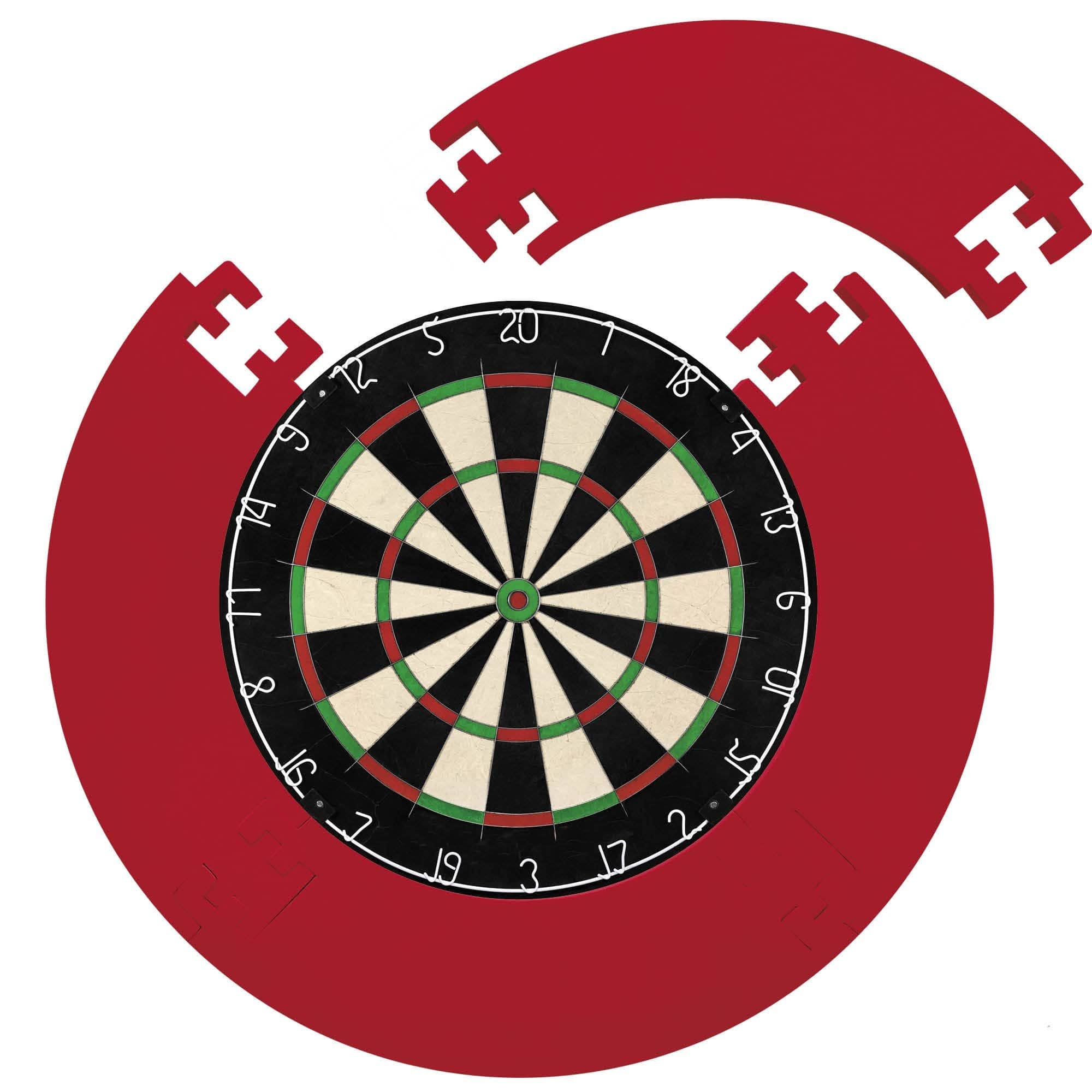 *Designa Dartboard Surround - Jigsaw - Lightweight - Plain - Image 9