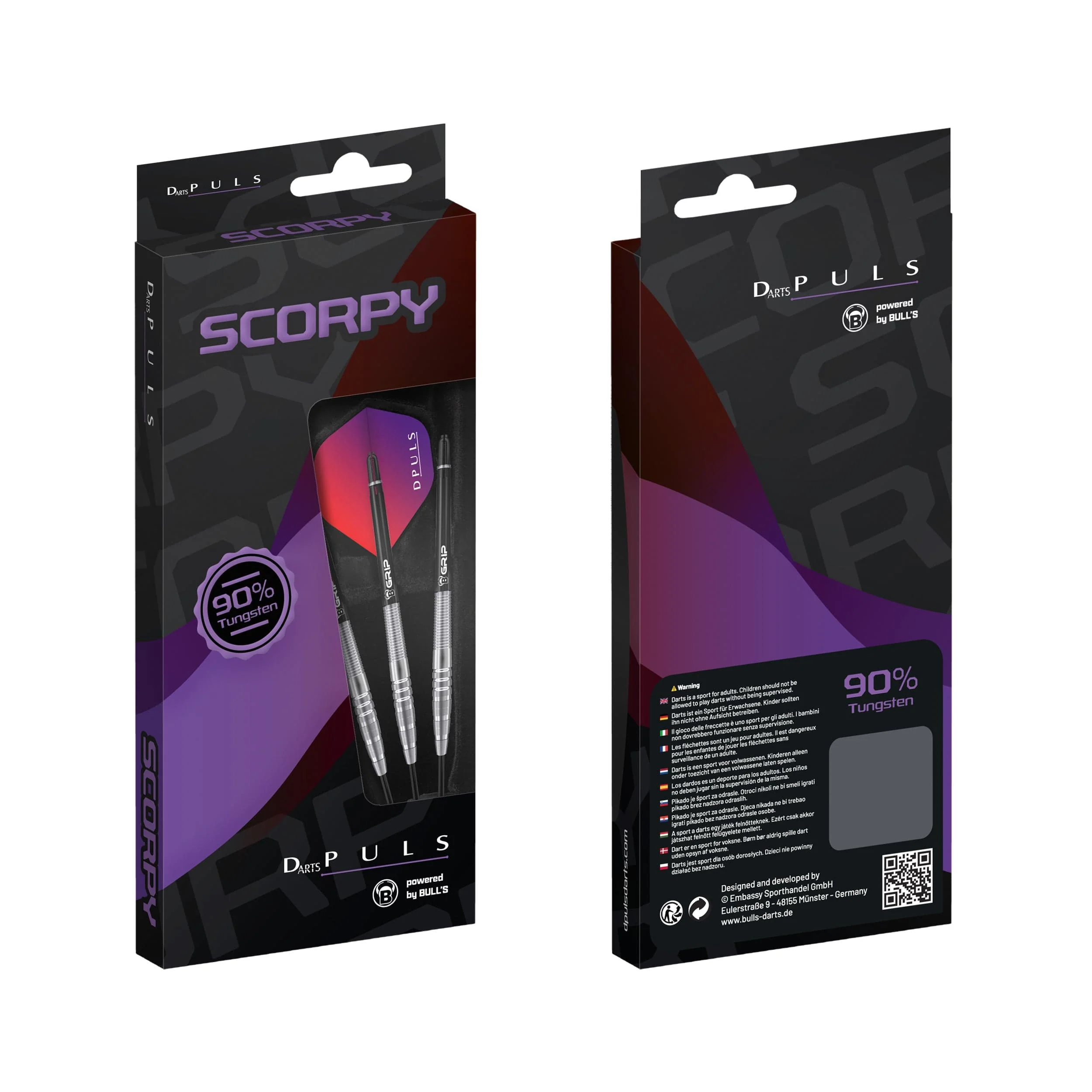 DPuls Scorpy Darts - Steel Tip - 90% Tungsten - Image 3