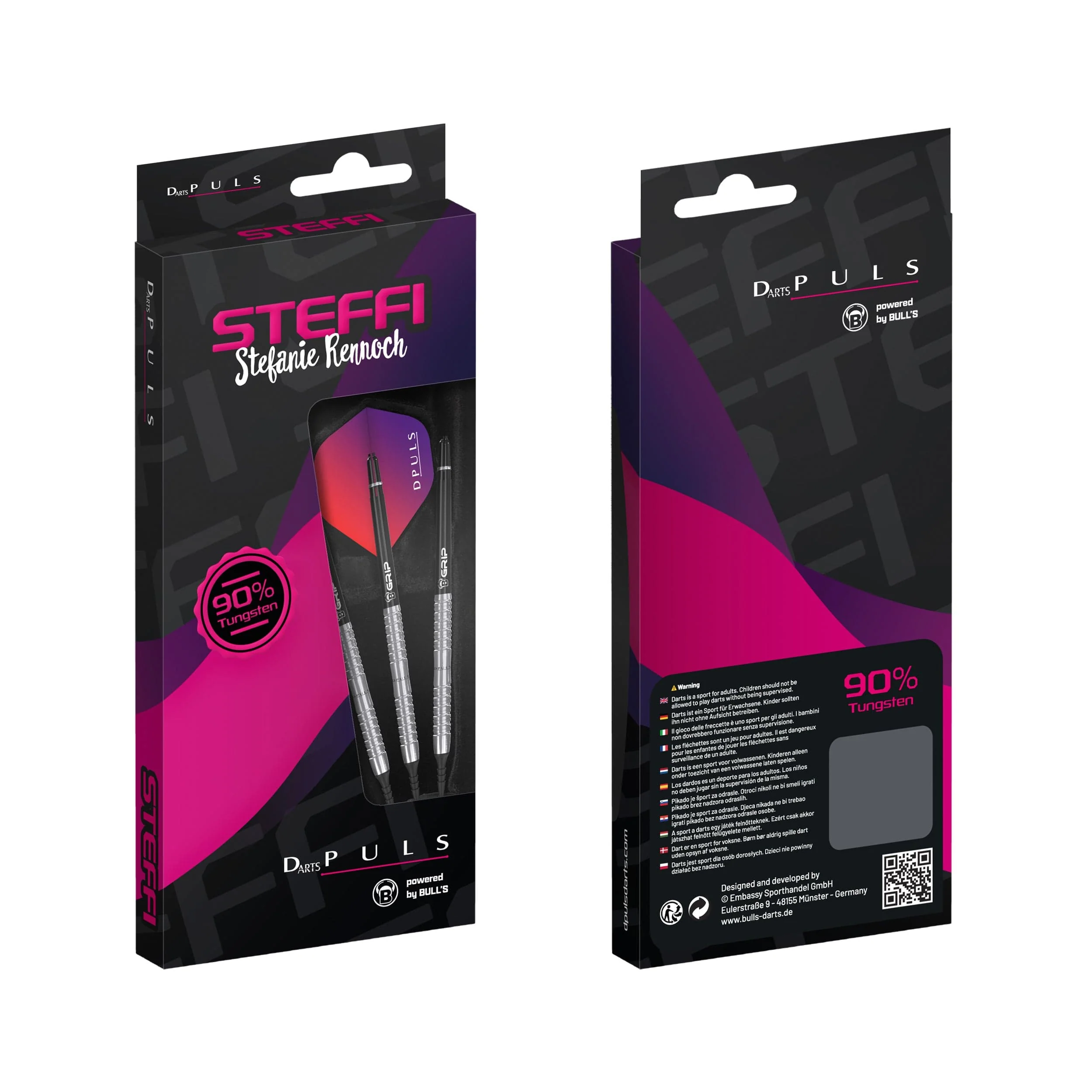 DPuls Steffi Darts - Soft Tip - 90% Tungsten - Stefanie Rennoch - Image 3