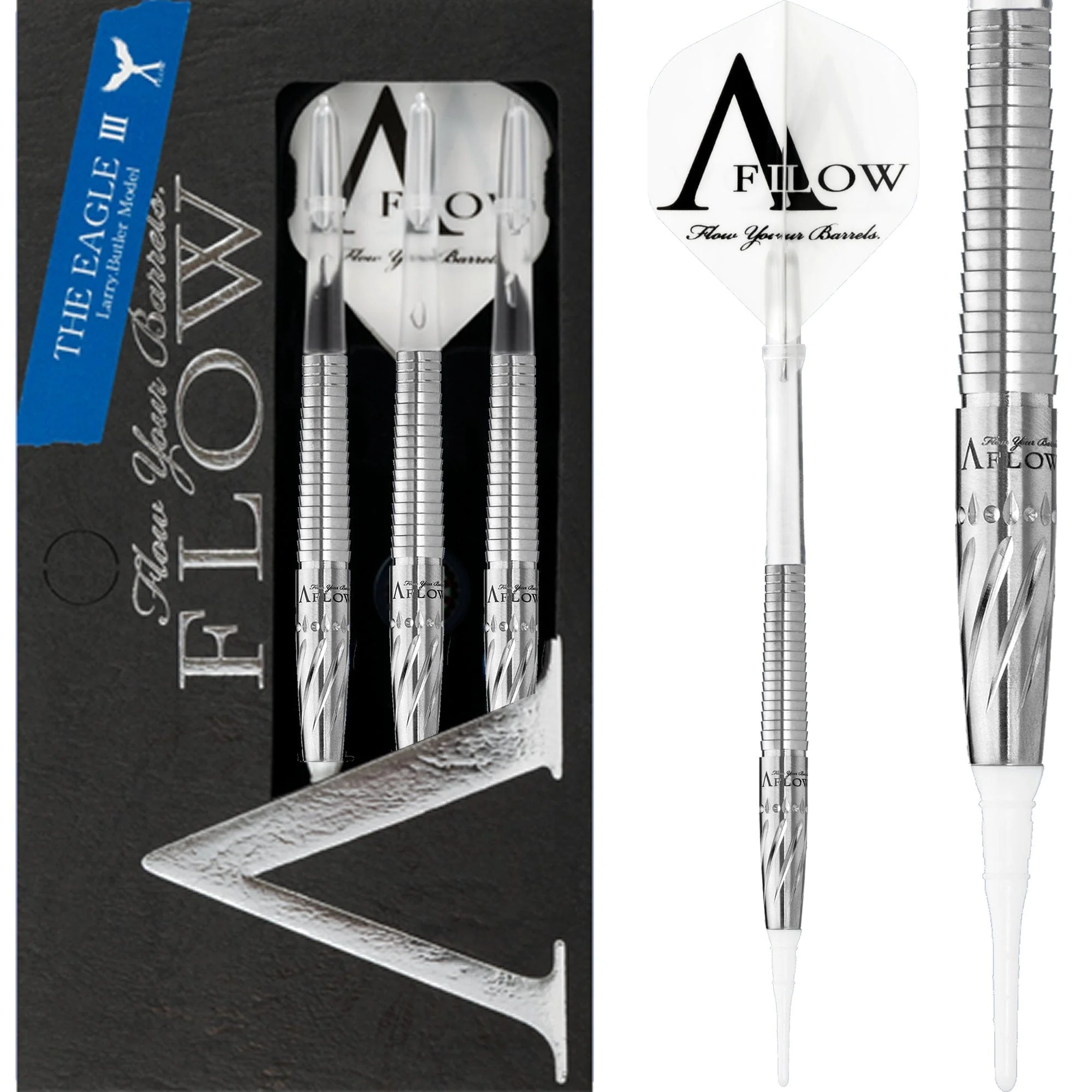 Dynasty Darts - Black Line - Soft Tip - The Eagle III