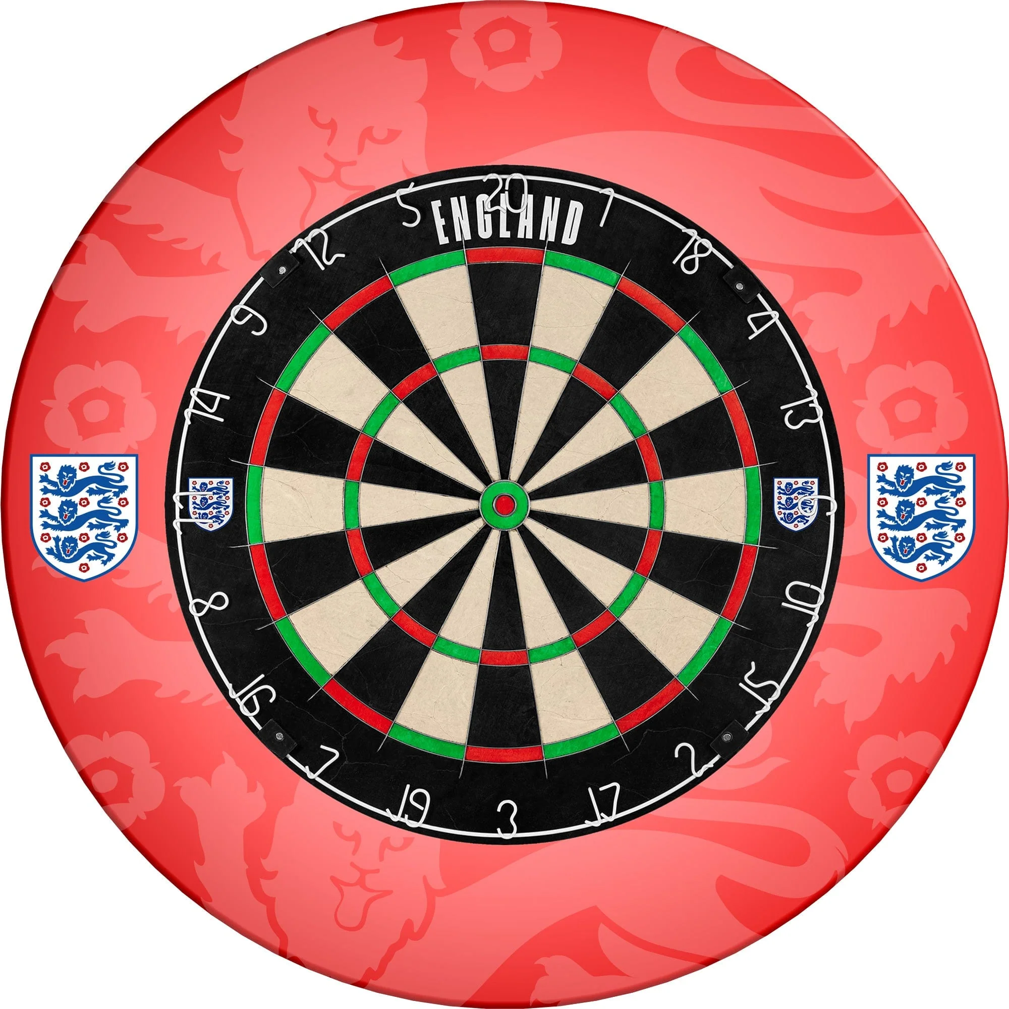 England Football Dartboard Surround - Official Licensed - S3 - Red Lions - Image 3