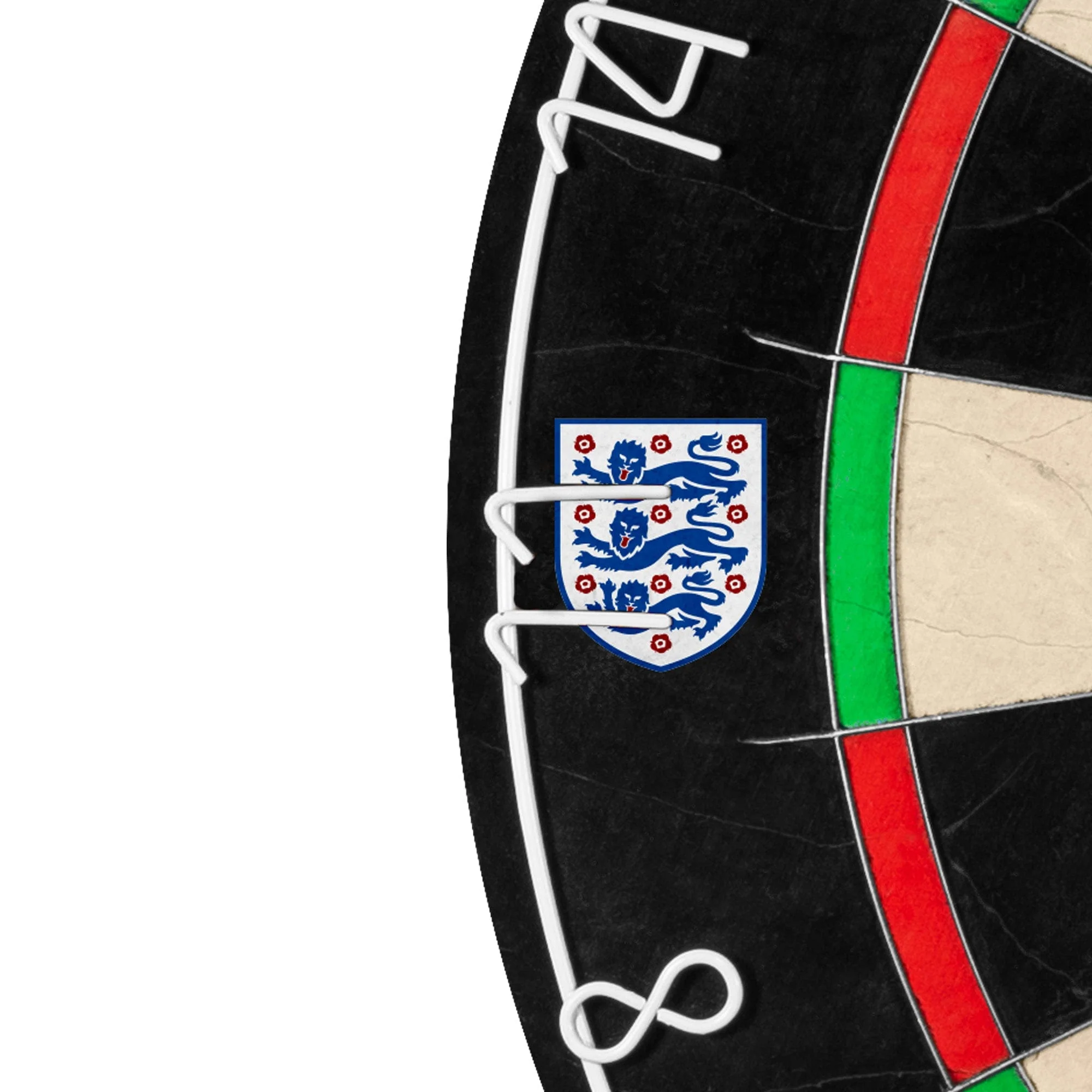 England Printed Dartboard & Printed Surround - St George - Image 3