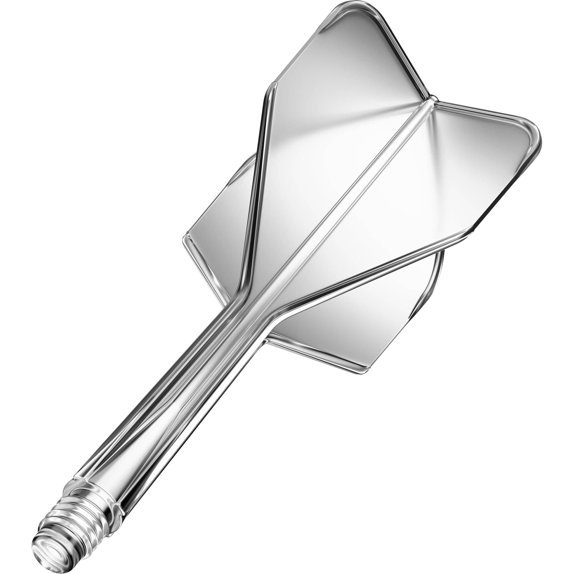Goat A1R Dart Flights - Moulded Flight & Shaft System - Standard No6 - Clear - Image 2