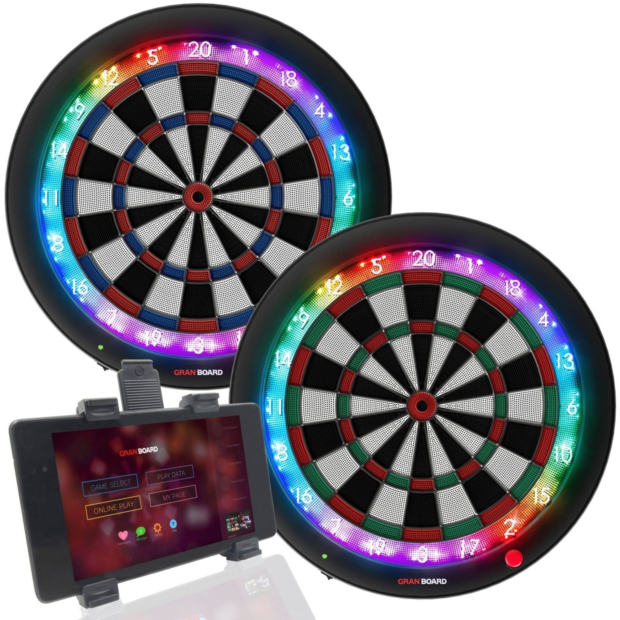 Granboard 3S - Professional Electronic - Soft Tip Dartboard - White - Image 3