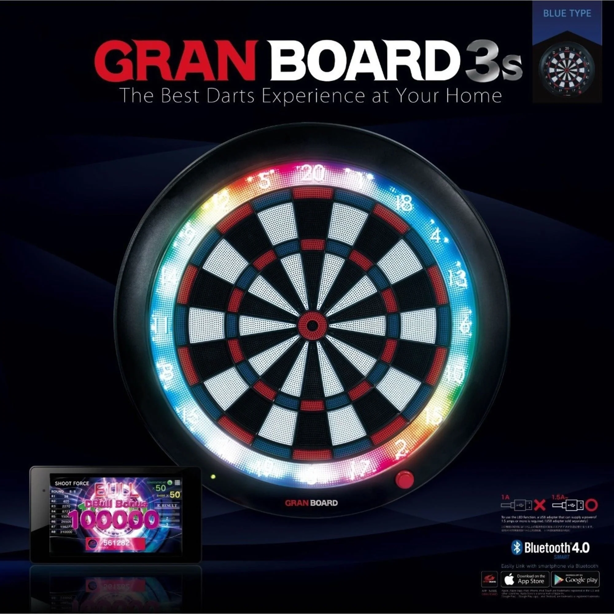 Granboard 3S - Professional Electronic - Soft Tip Dartboard - White - Image 5